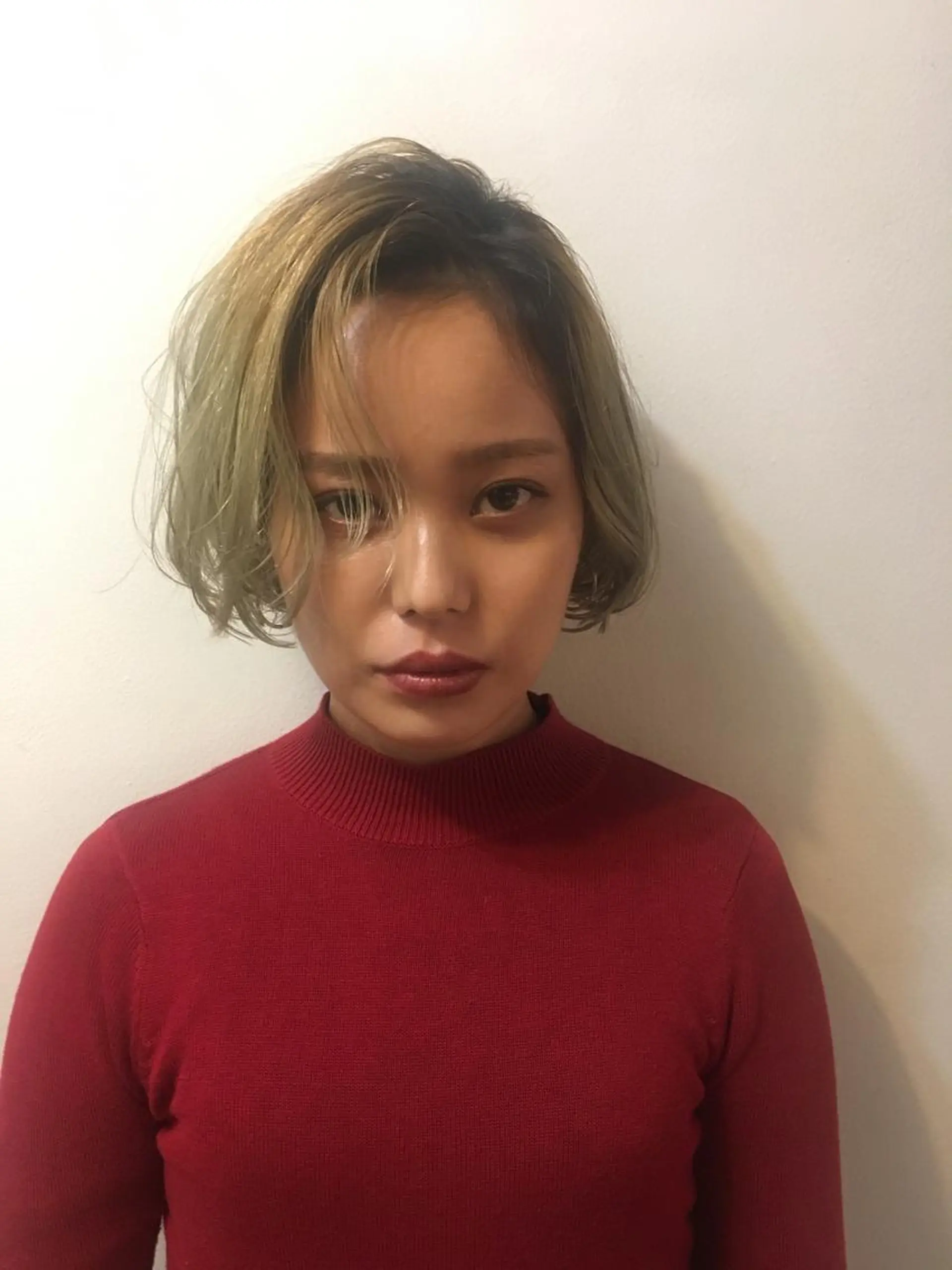 ショート カラー ボブ/レイヤー/艶 🦕risa 森下のヘアスタイル