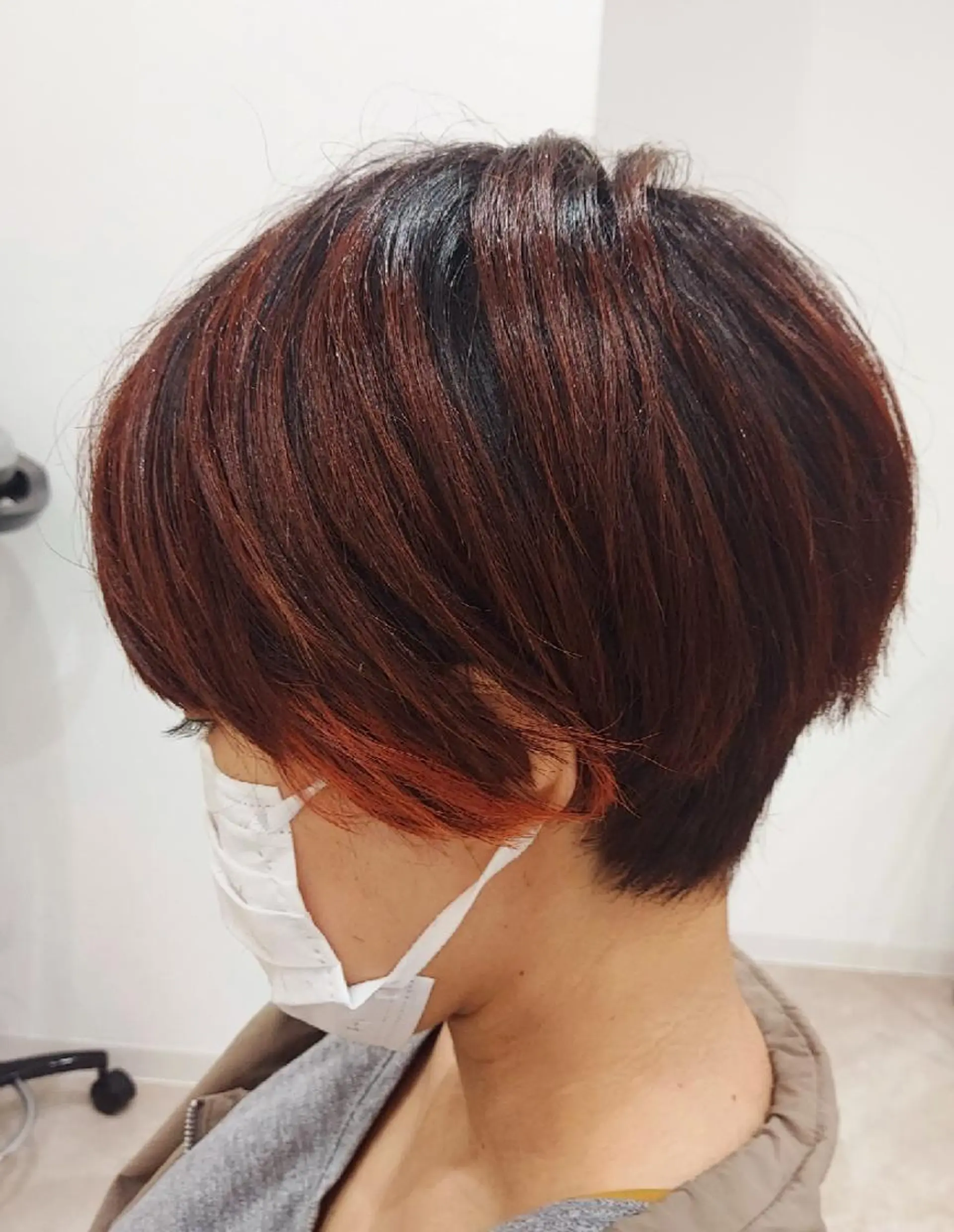ショート ショートボブ 丸みショート ボブ ショートヘア entality所属・大橋 弘一のヘアスタイル