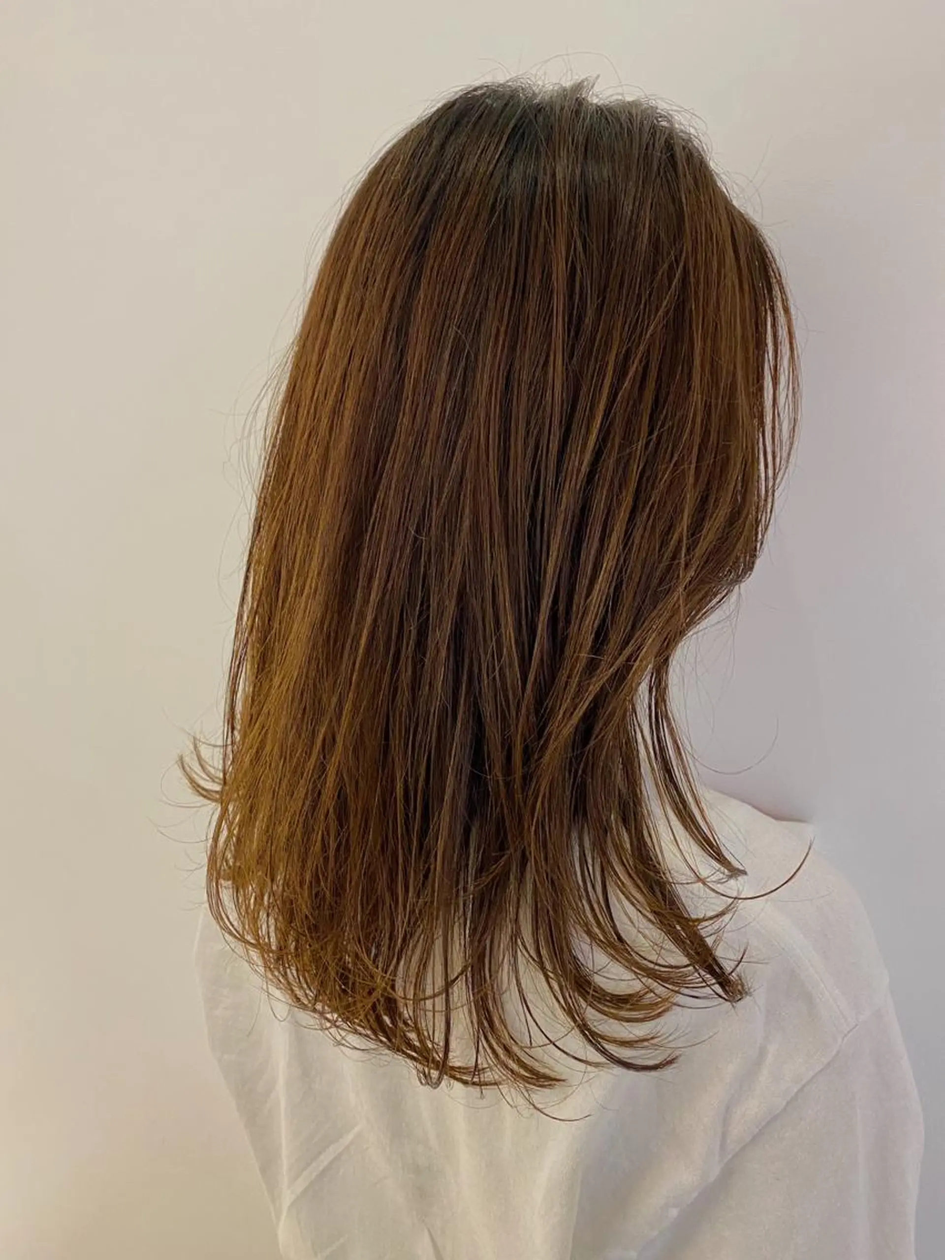 ロング カラー レイヤーカット 鈴木 真司のヘアスタイル