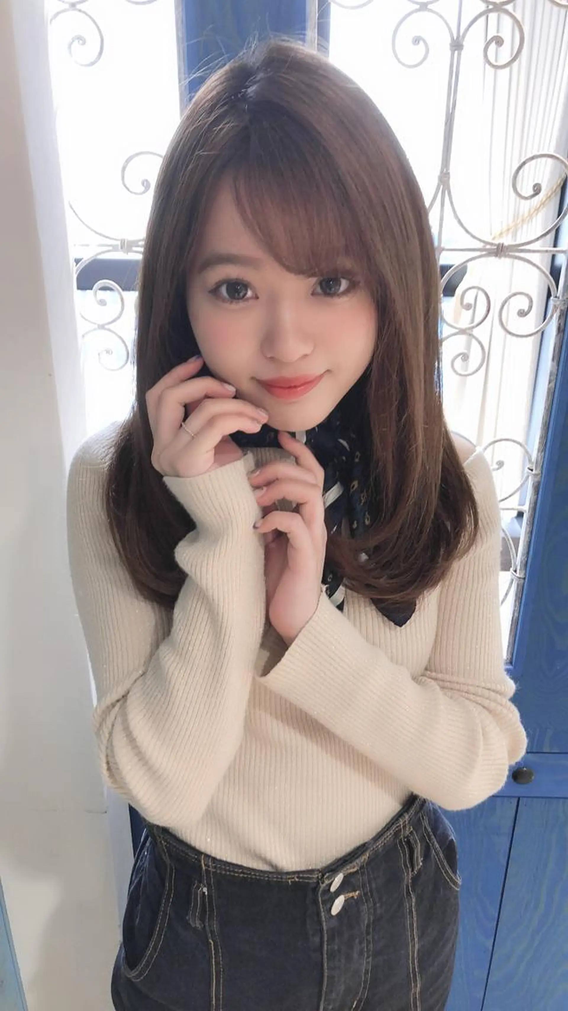 セミロング カット ヘアカラー トリートメント 代表山口ひな 髪質改善のプロのヘアスタイル