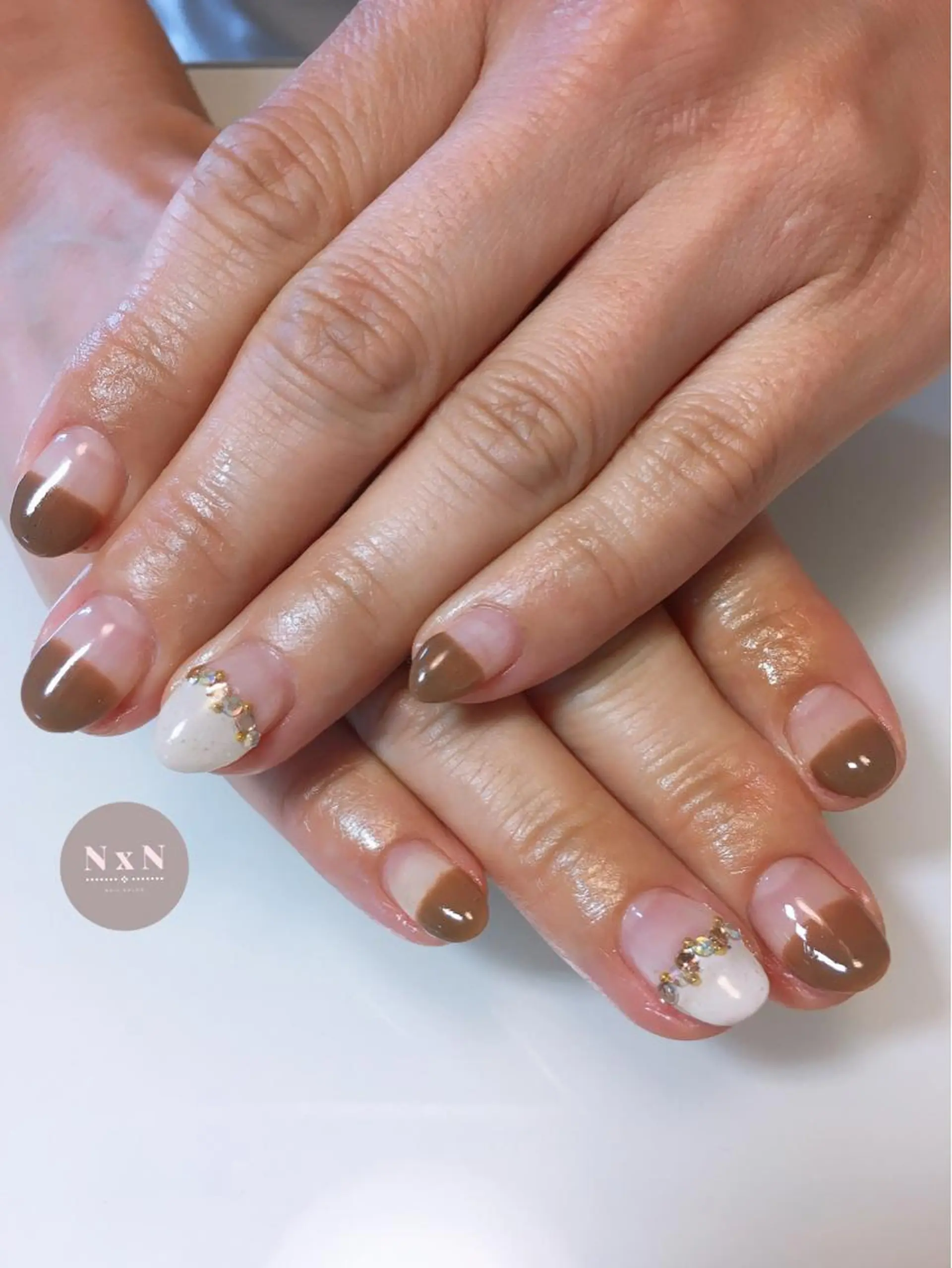 ネイル ジェルネイル ぷっくりネイル nail salon N×Nのネイルデザイン