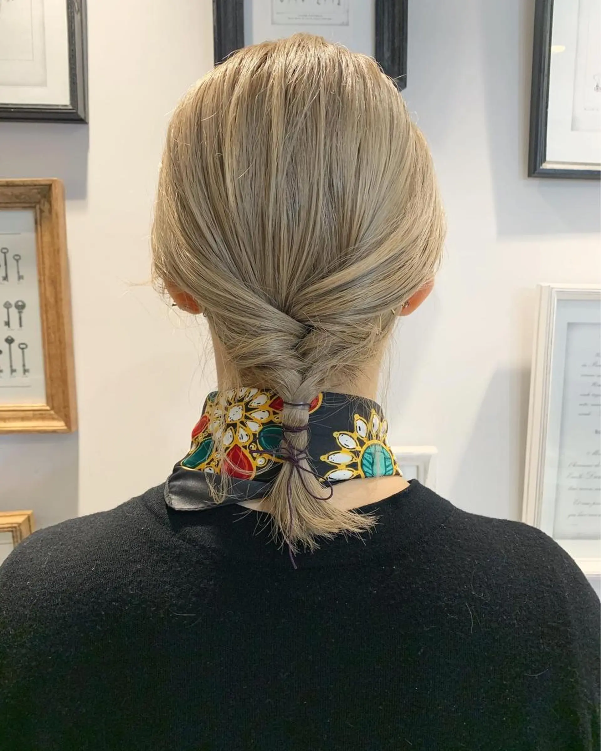 ショート ヘアアレンジ 優 作のヘアスタイル