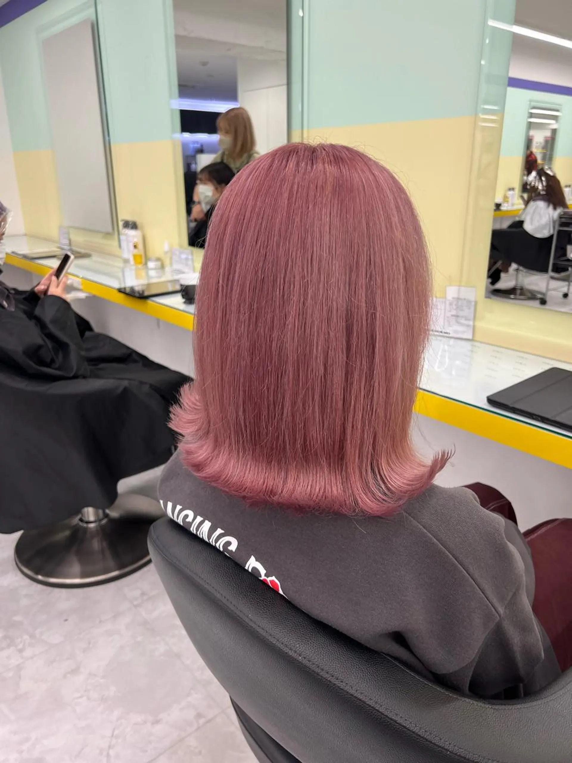 セミロング パーマモデル募集💖 まなみのヘアスタイル