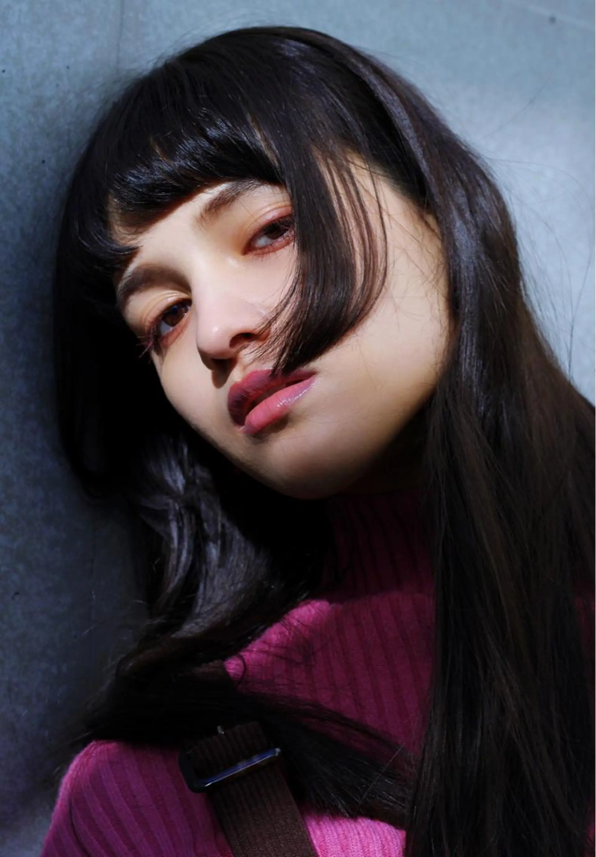 セミロング ROBBY 表参道【練習モデル】のヘアスタイル