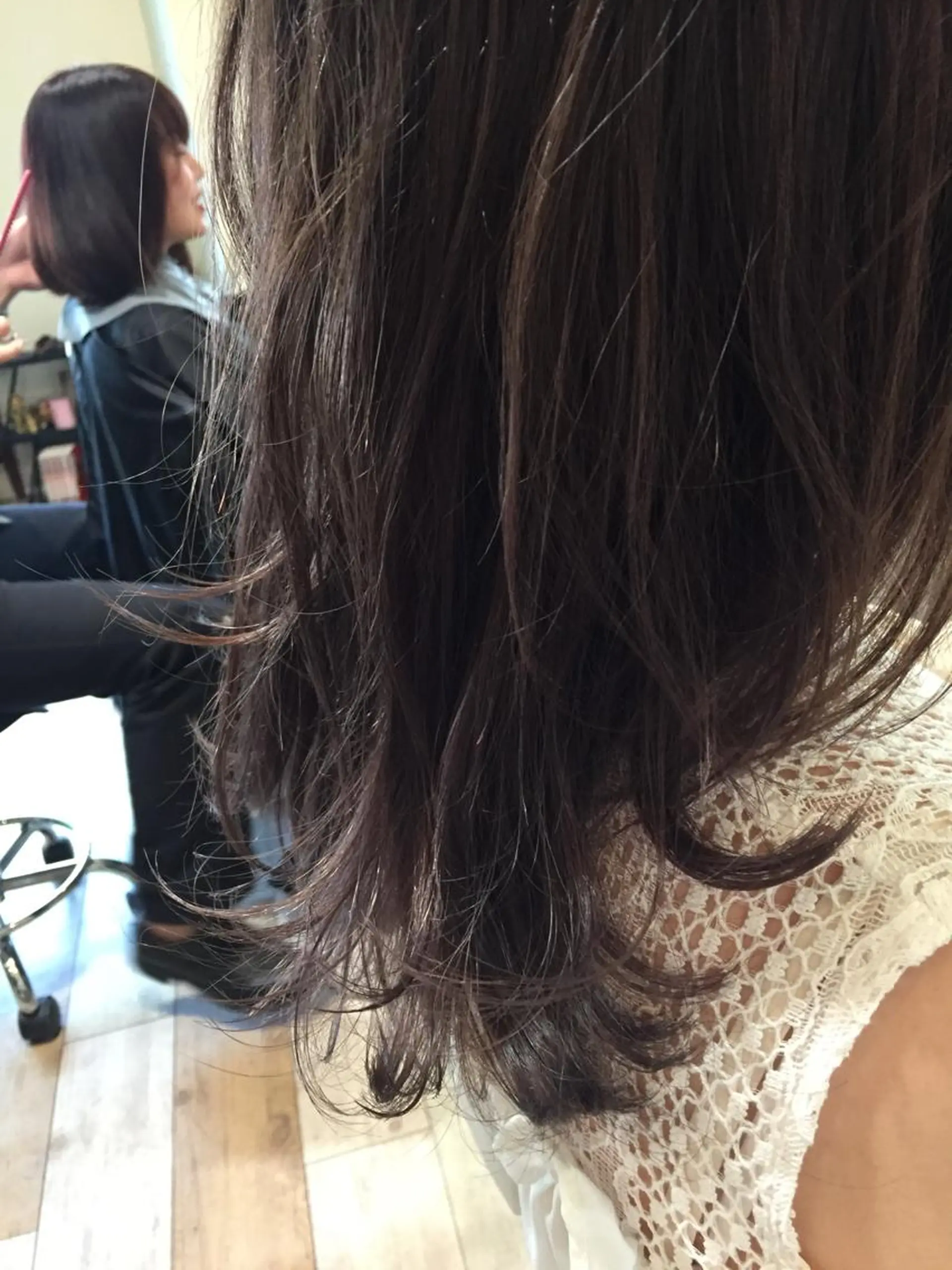 セミロング カラー ベージュカラー ハイライトカラー ハイライト カット ヘアカラー トリートメント ヘッドスパ TOPstylist ✂️フセケイタ✂️のヘアスタイル