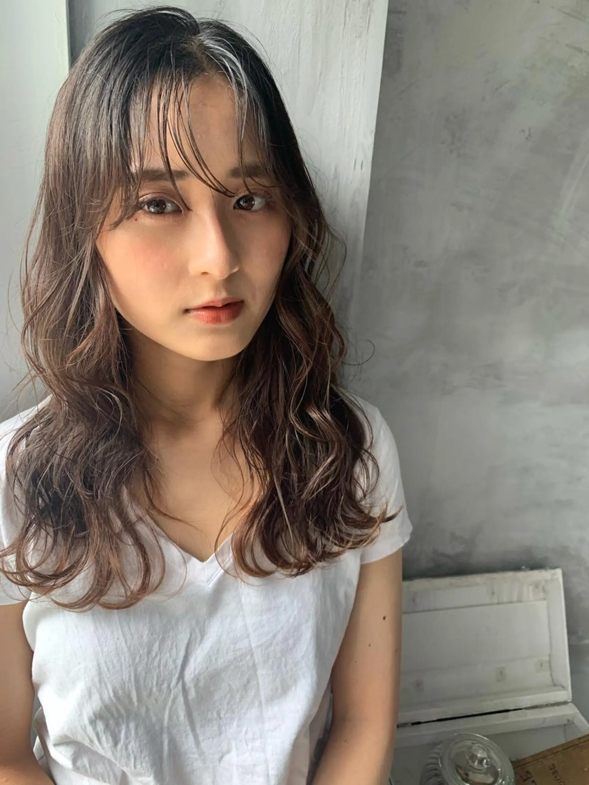 ロング カット ヘアカラー トリートメント ヘッドスパ cond.hair salon所属・topstylist ユヒャンのヘアスタイル