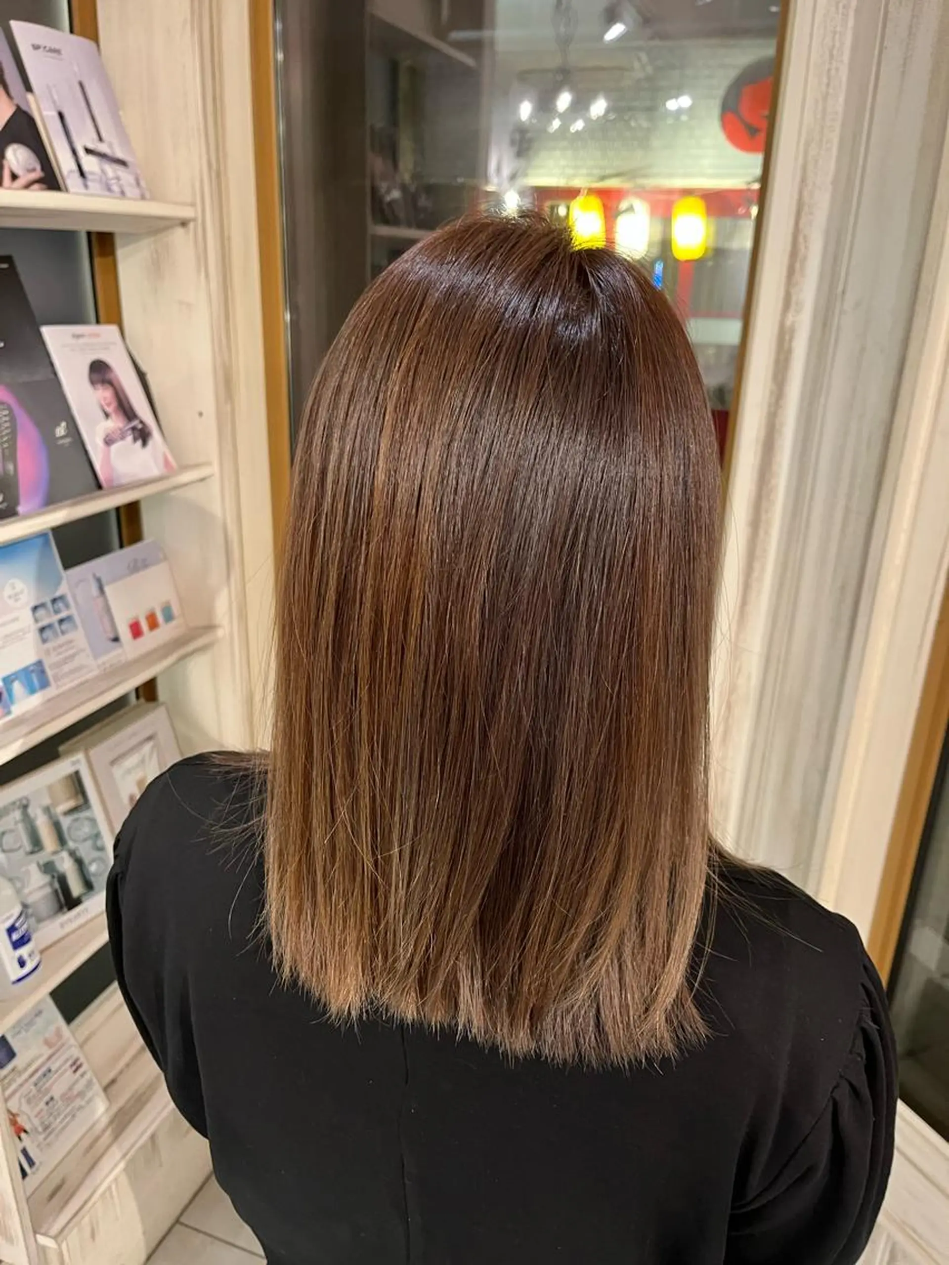 ミディアム FENICE on the beach所属・タニ ヒナタのヘアスタイル