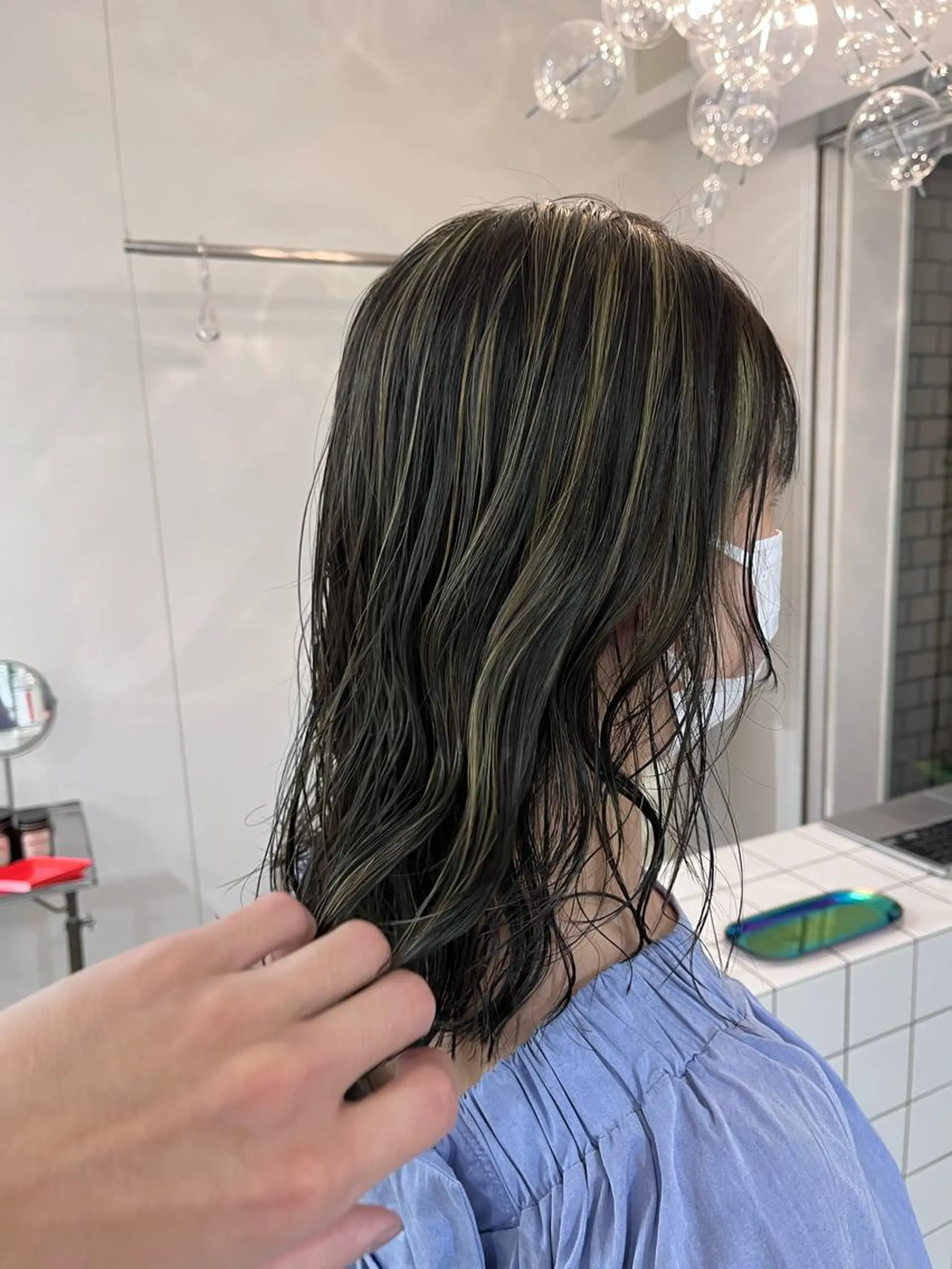 ミディアム カラー カット ヘアカラー トリートメント トレンドヘア◎ 店長　清原佑太のヘアスタイル