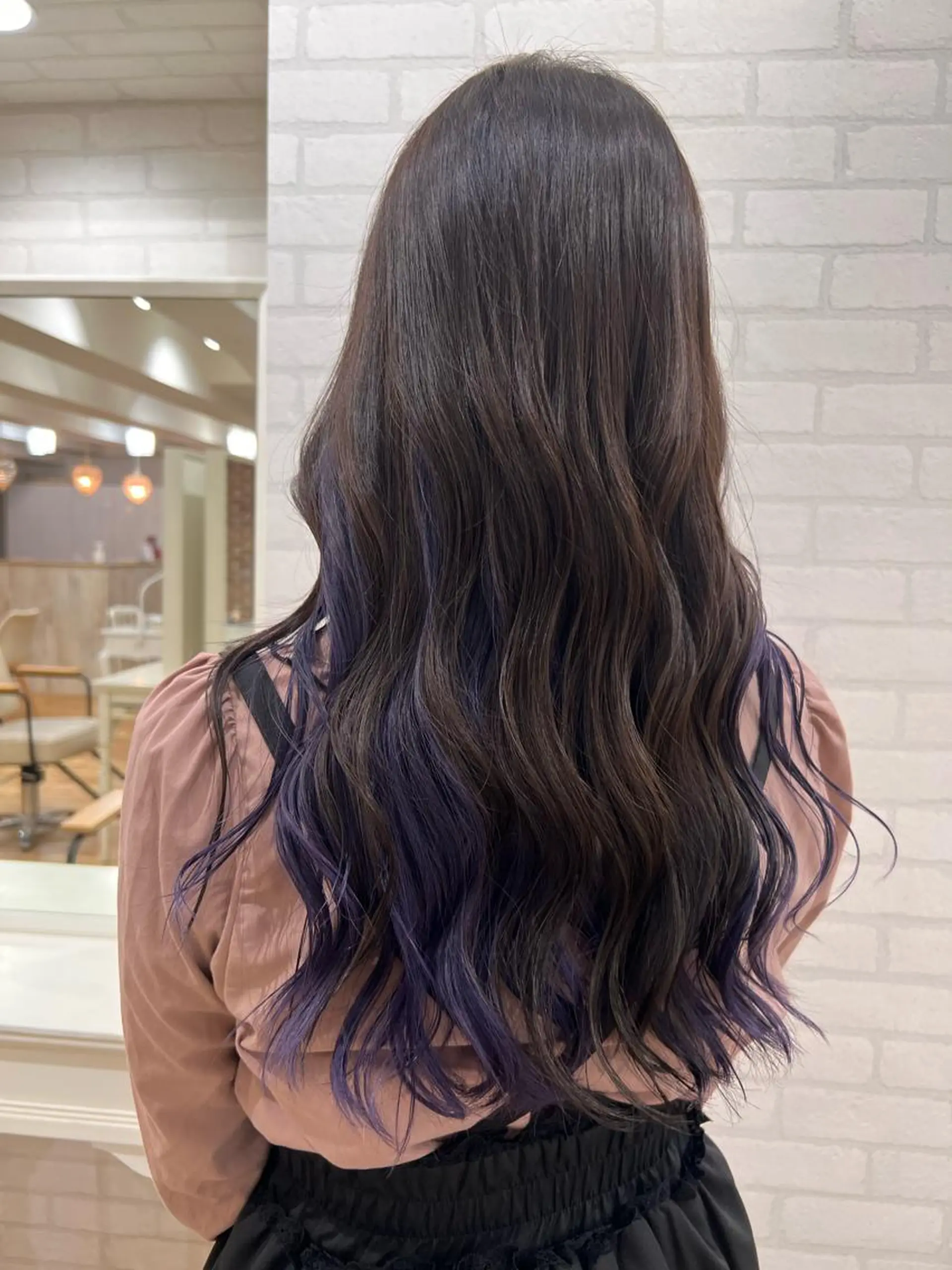 ロング カラー 笹江 瑞穂のヘアスタイル