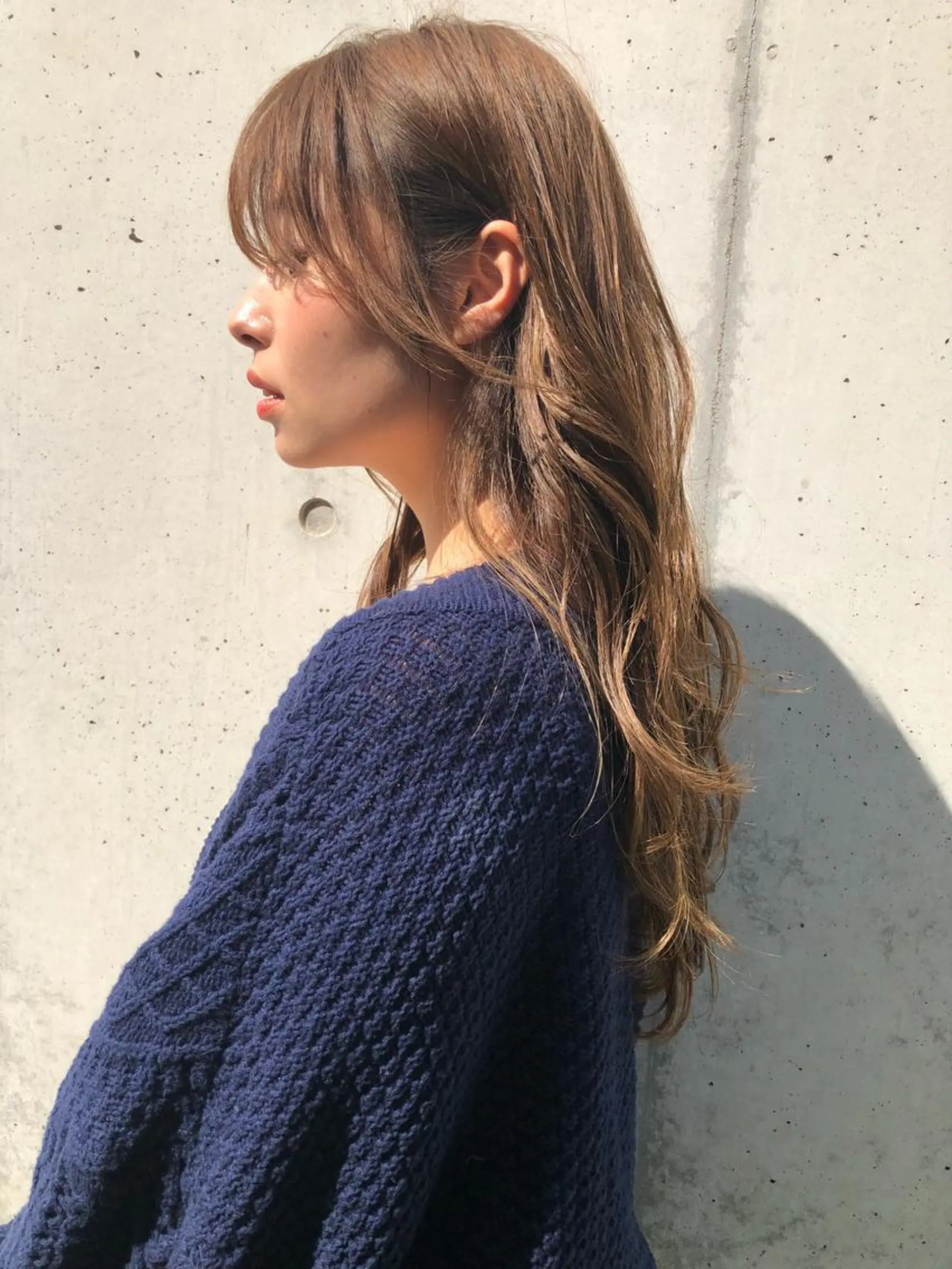 ロング カラー ベージュカラー ミルクティーベージュ SALOWIN吉祥寺suite店所属・似合わせレイヤー 🇰🇷荒木洋文のヘアスタイル