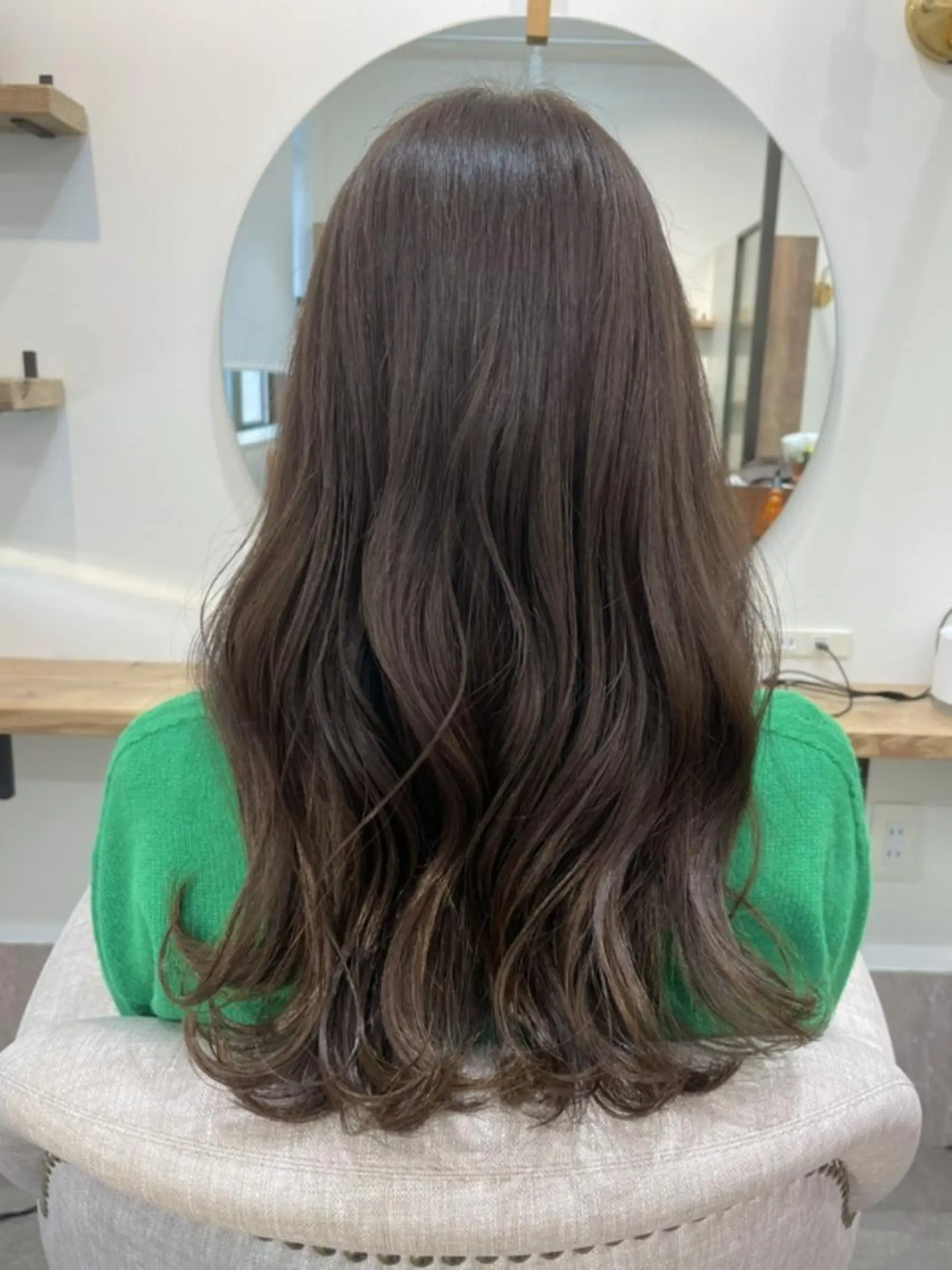 ロング カラー ベージュカラー オレンジ Rinko リンコのヘアスタイル