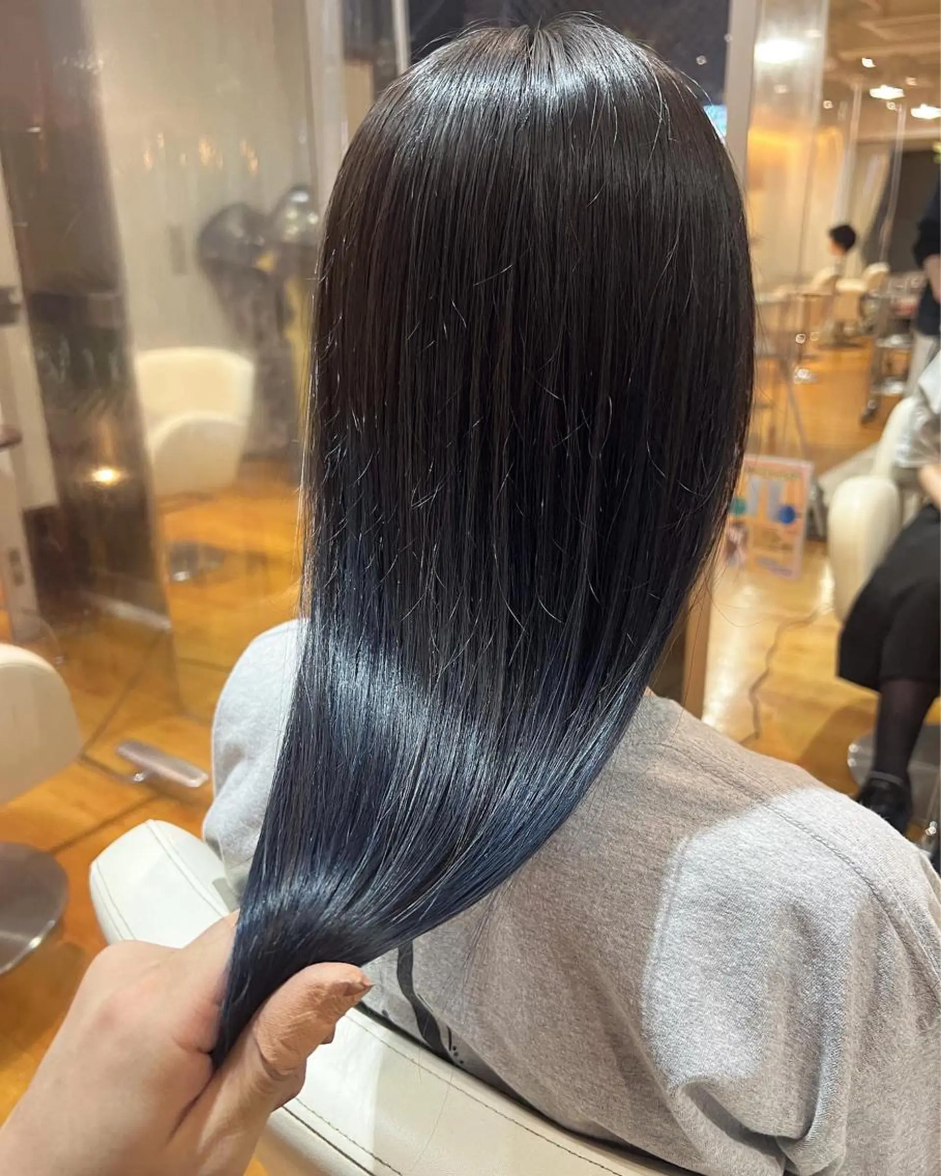 ロング カラー カット トリートメント 菅原 リキヤのヘアスタイル