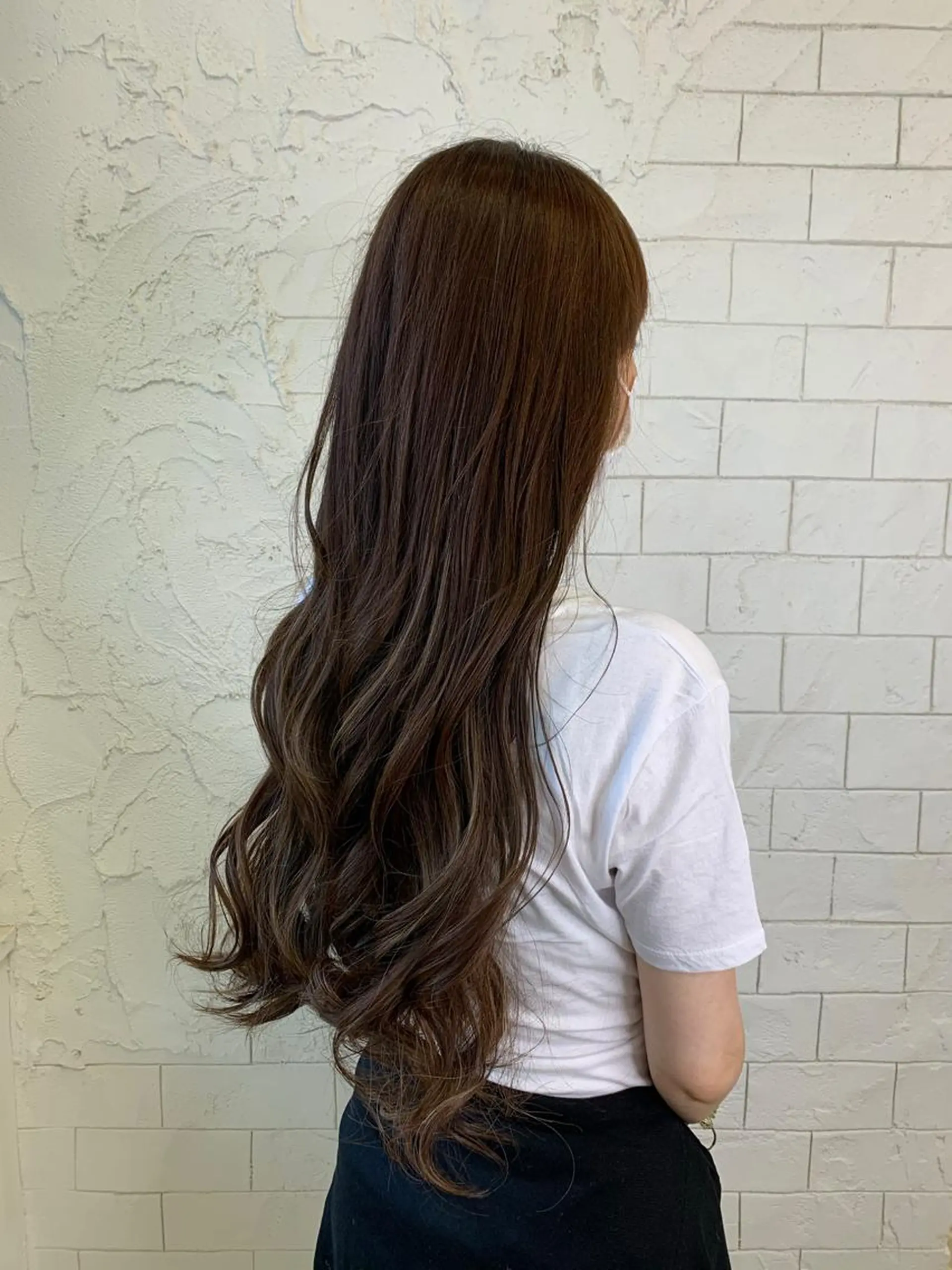 ロング ヘアカラー archange 大井川のヘアスタイル