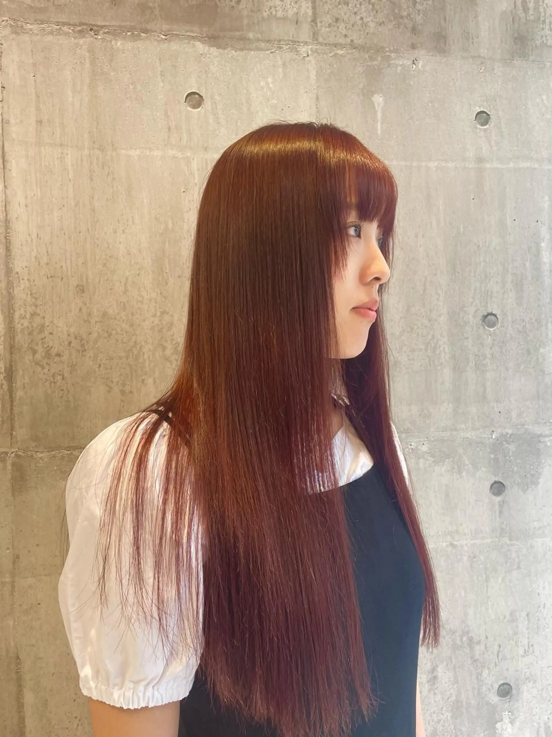 ロング カラー ブリーチ ブリーチなしカラー ハイトーンカラー✨️ Amiのヘアスタイル