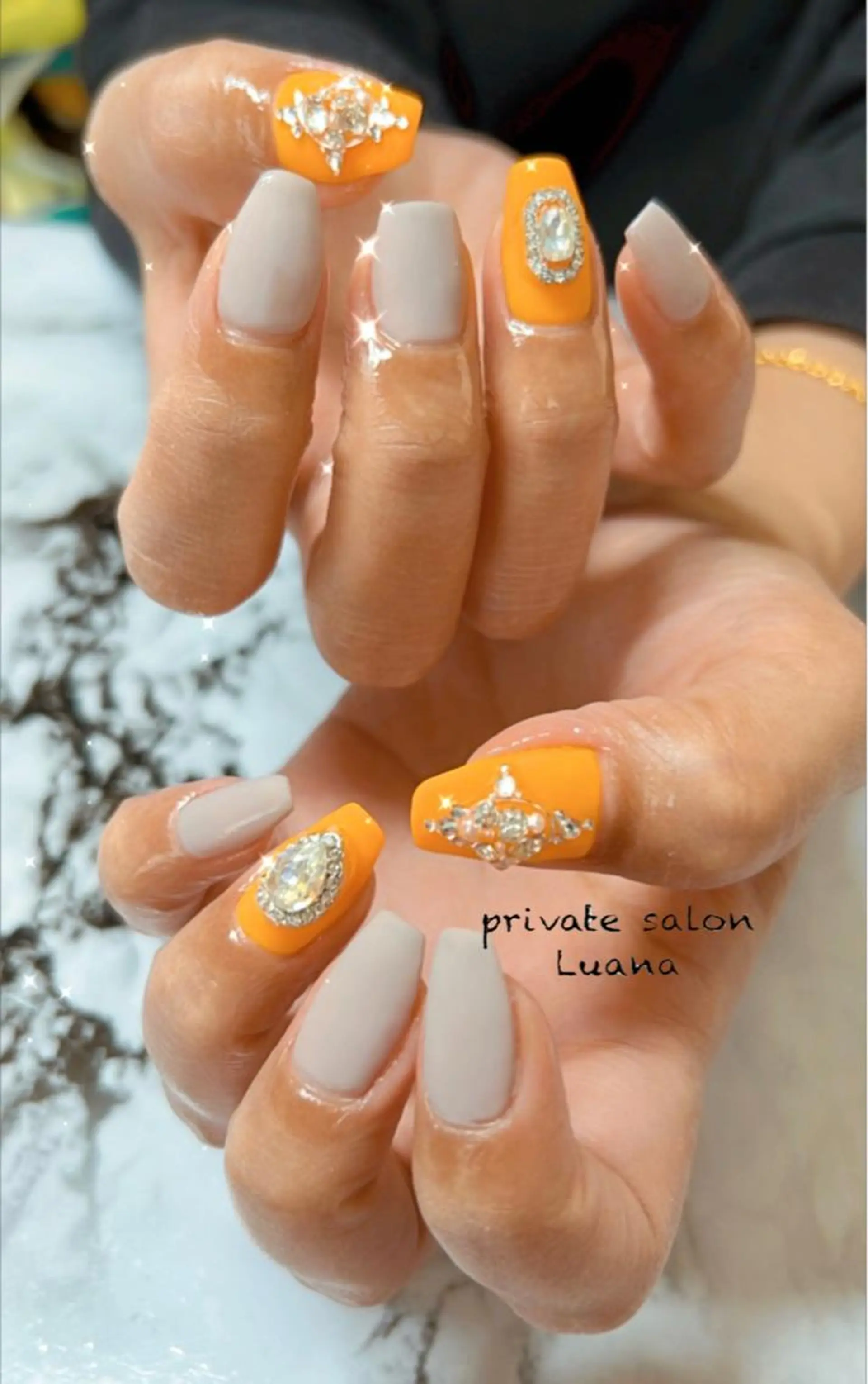 ネイル ハンドネイル 自宅ネイルサロン ルアナのネイルデザイン