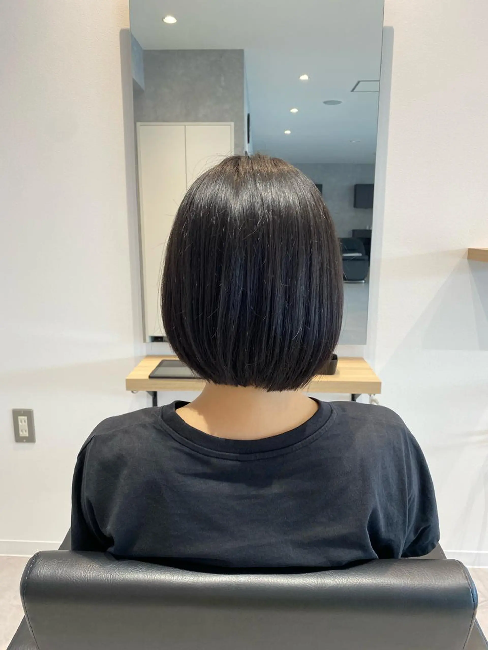 ショート ボブ 顔周りカット レイヤーカット Hair Ange伊達店所属・山口 美緒のヘアスタイル