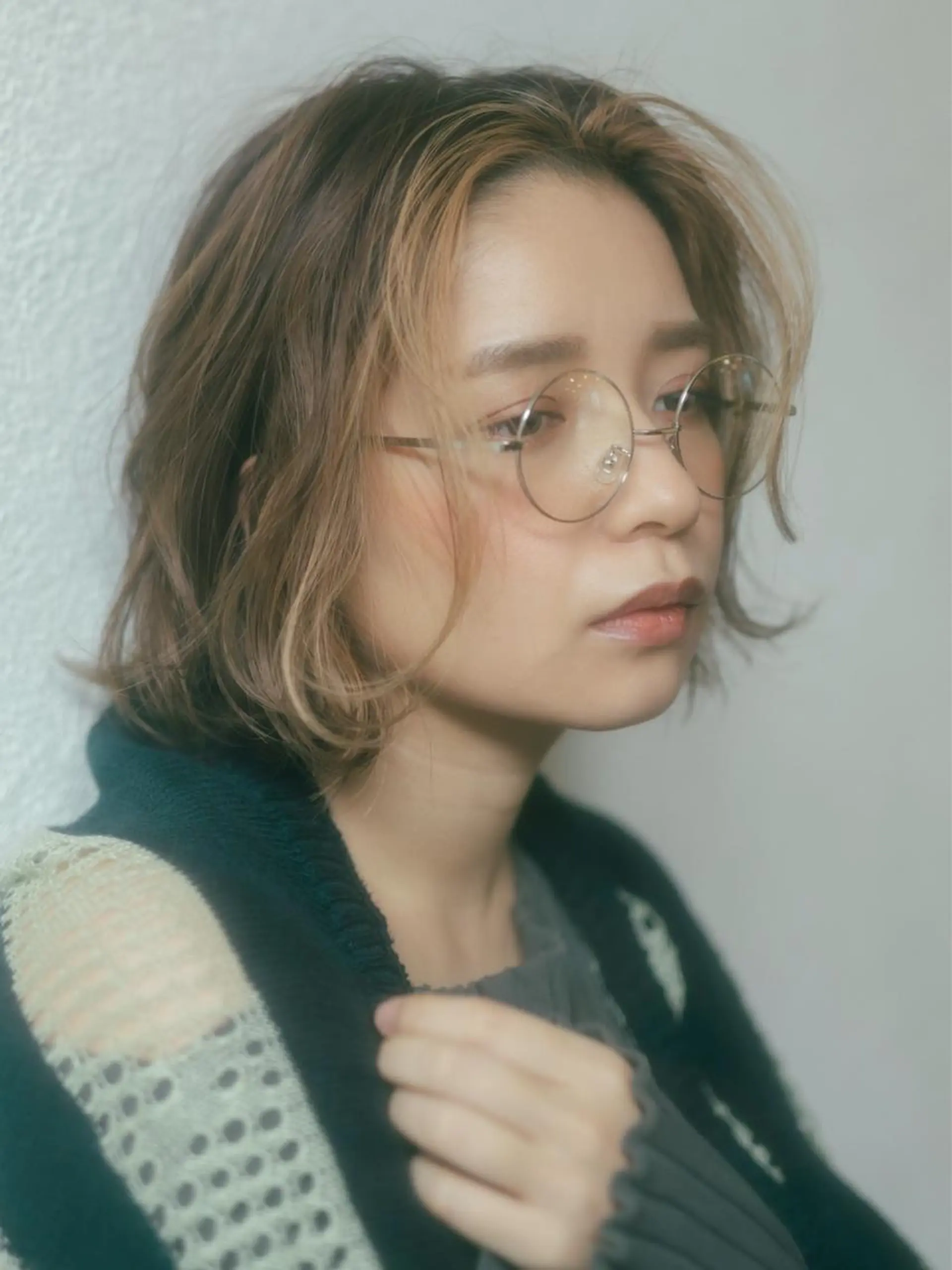 ミディアム 🎀ハイトーン/レイ ヤー/Reina🎀のヘアスタイル