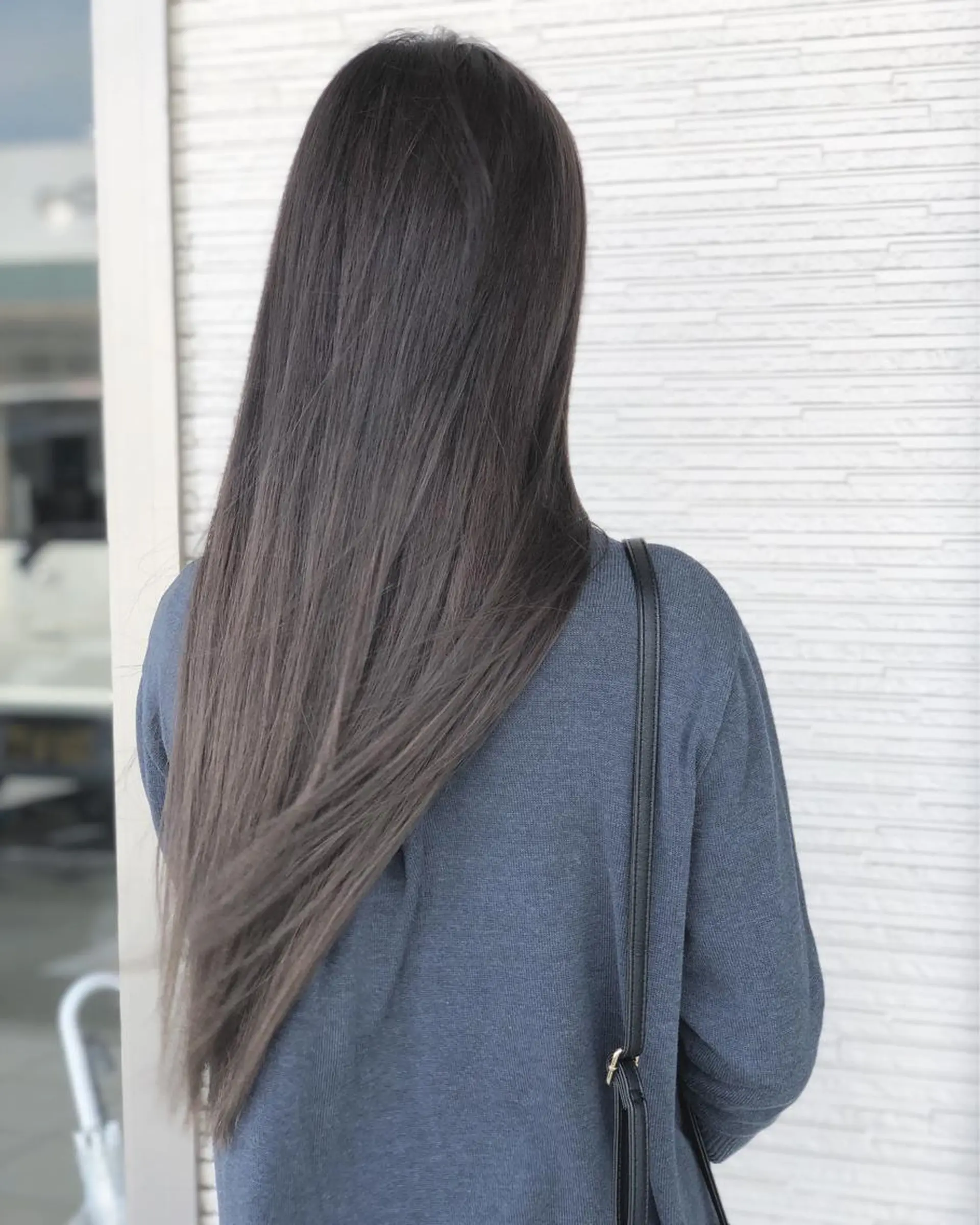 ロング 西川 仁のヘアスタイル