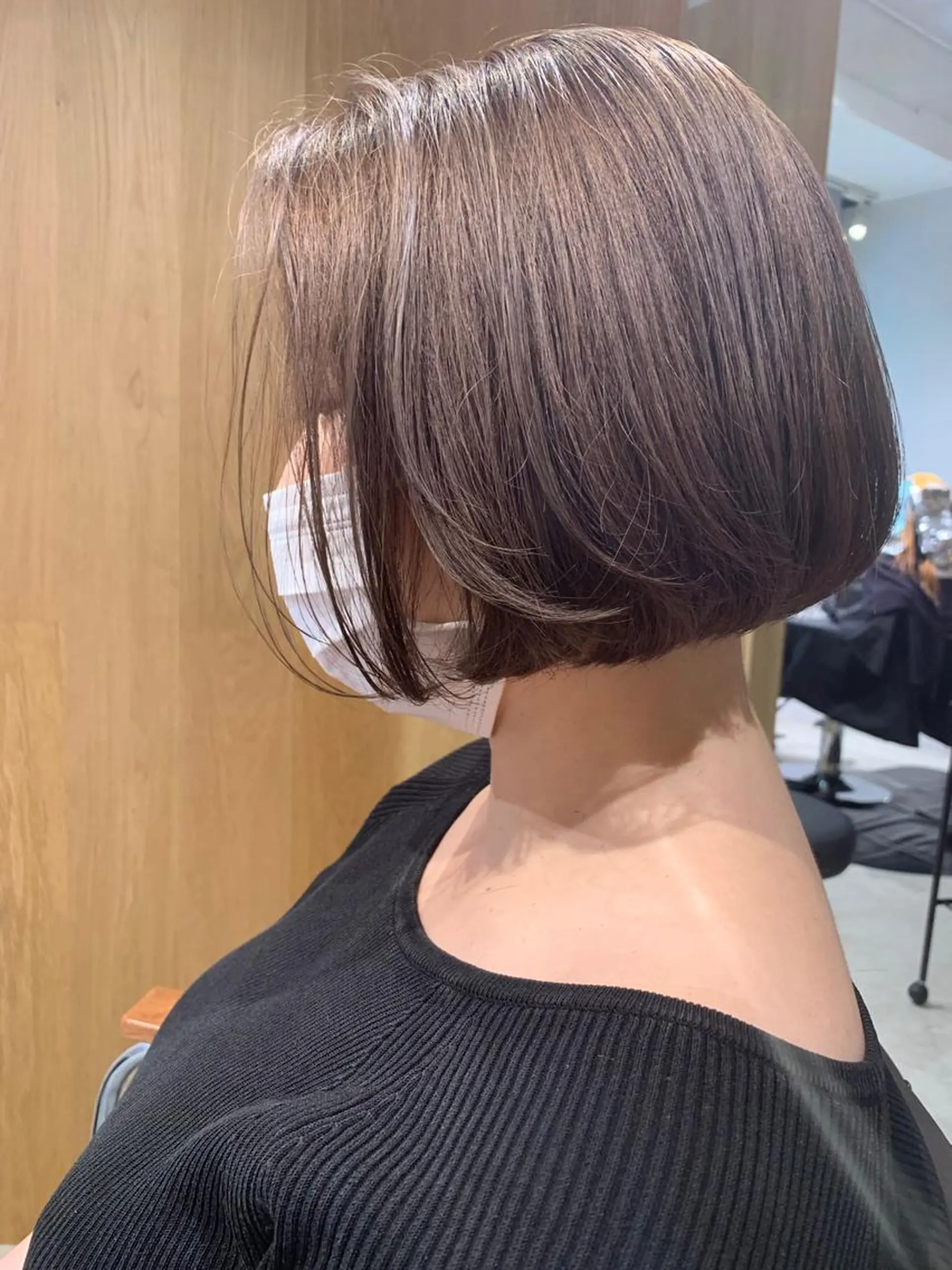 ショート カラー 藤野なつえ ナチュラルのヘアスタイル