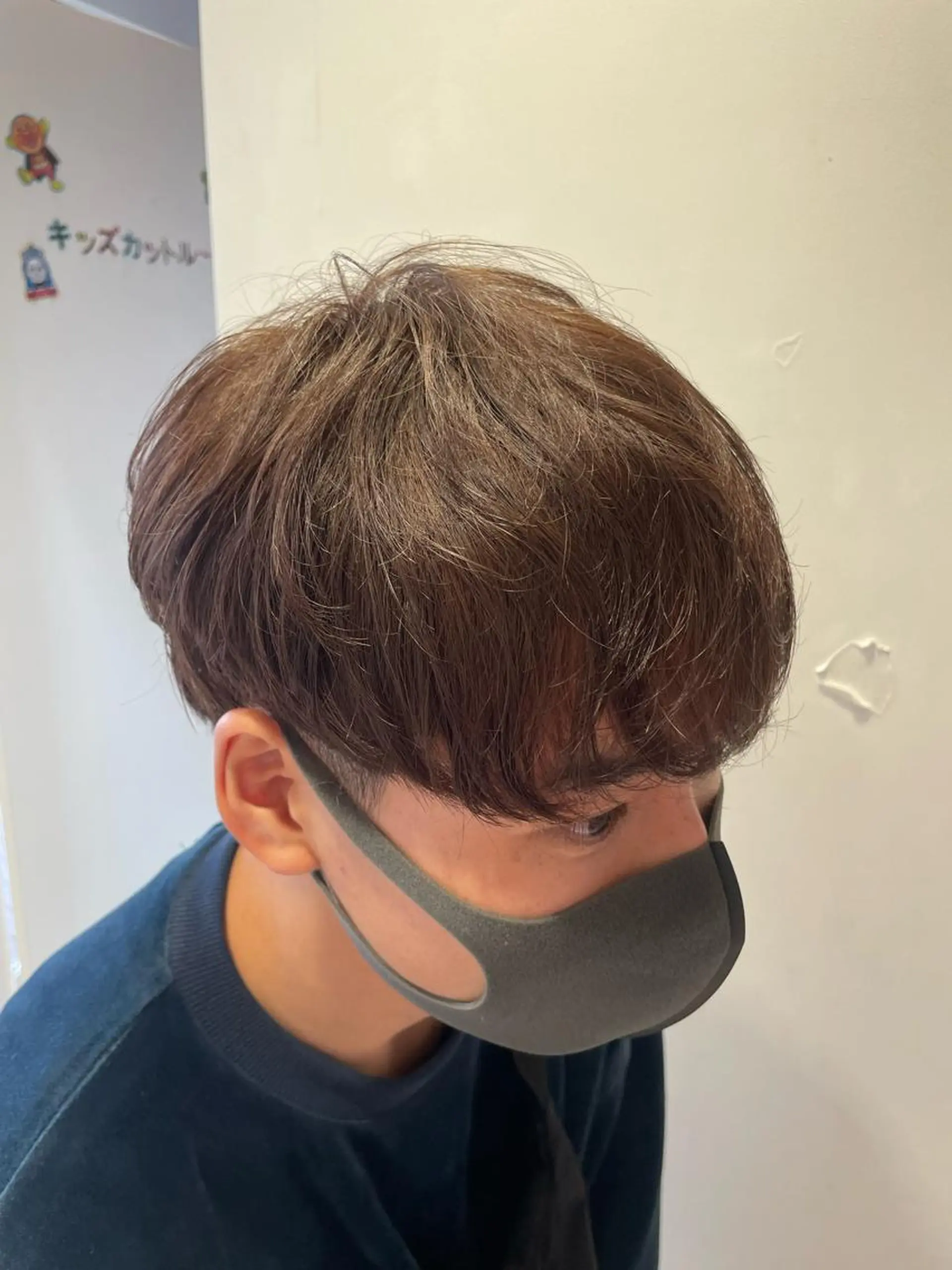 ショート メンズ 静岡/草薙パーマ メンズバレイヤージュのヘアスタイル