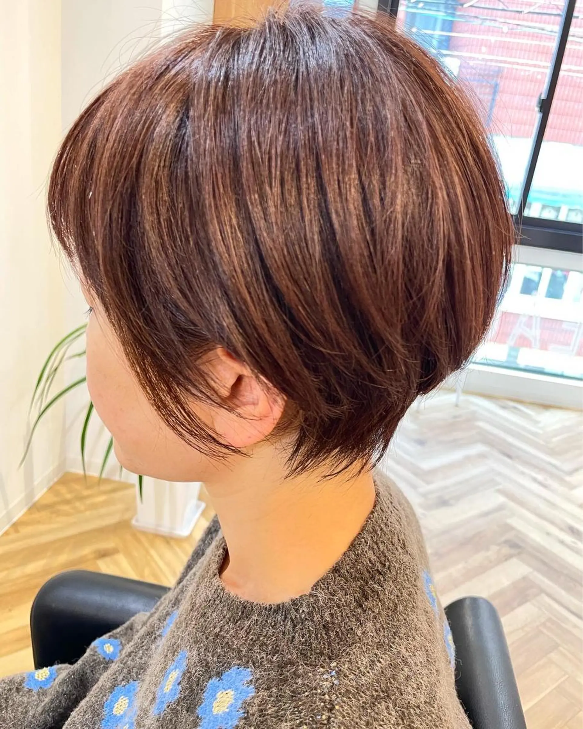 ショート カラー カット ヘッドスパ SEAGULLIII 本通店のヘアスタイル
