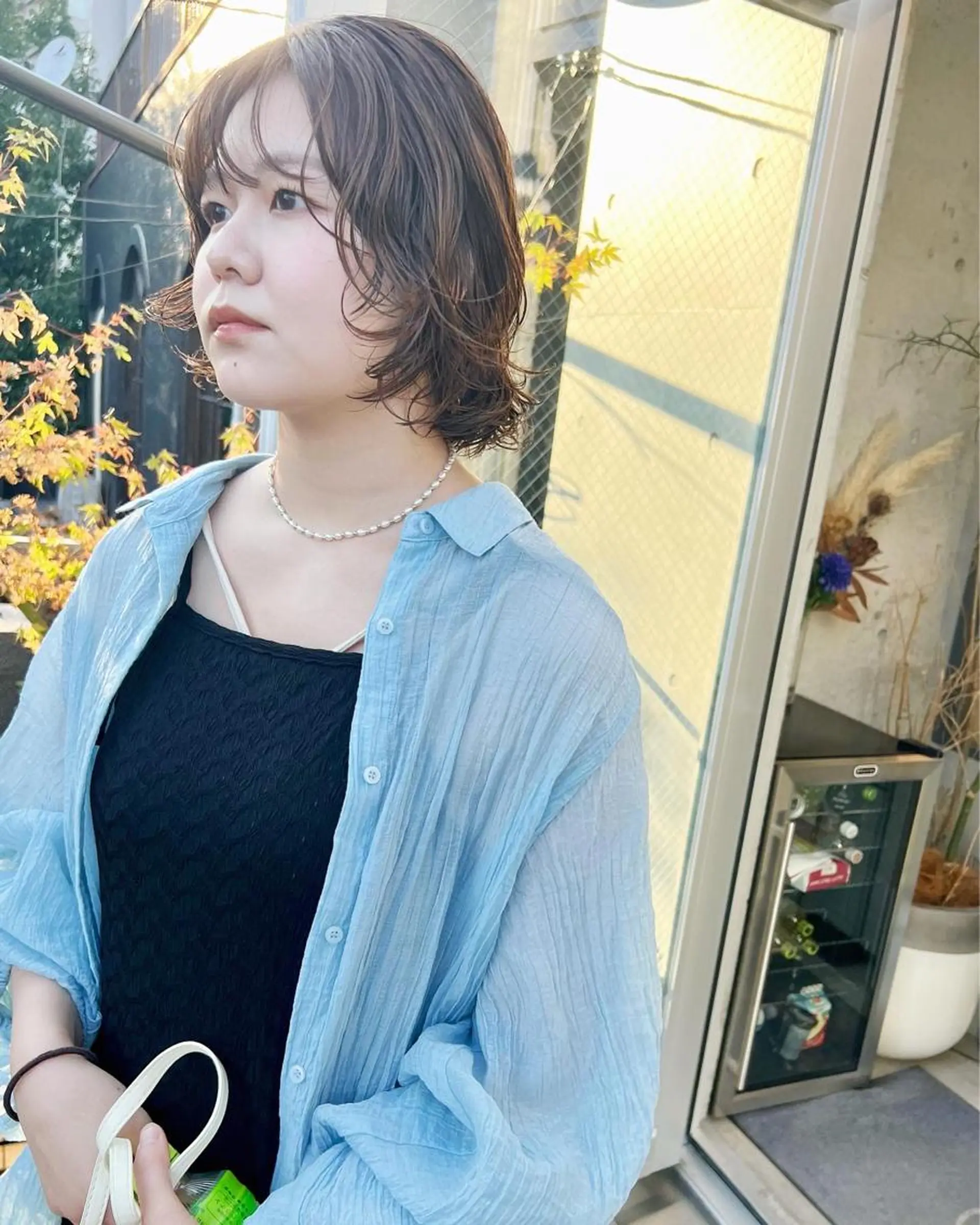 ショート パーマ 伸ばしかけ カット パーマ sakoda shunkiのヘアスタイル