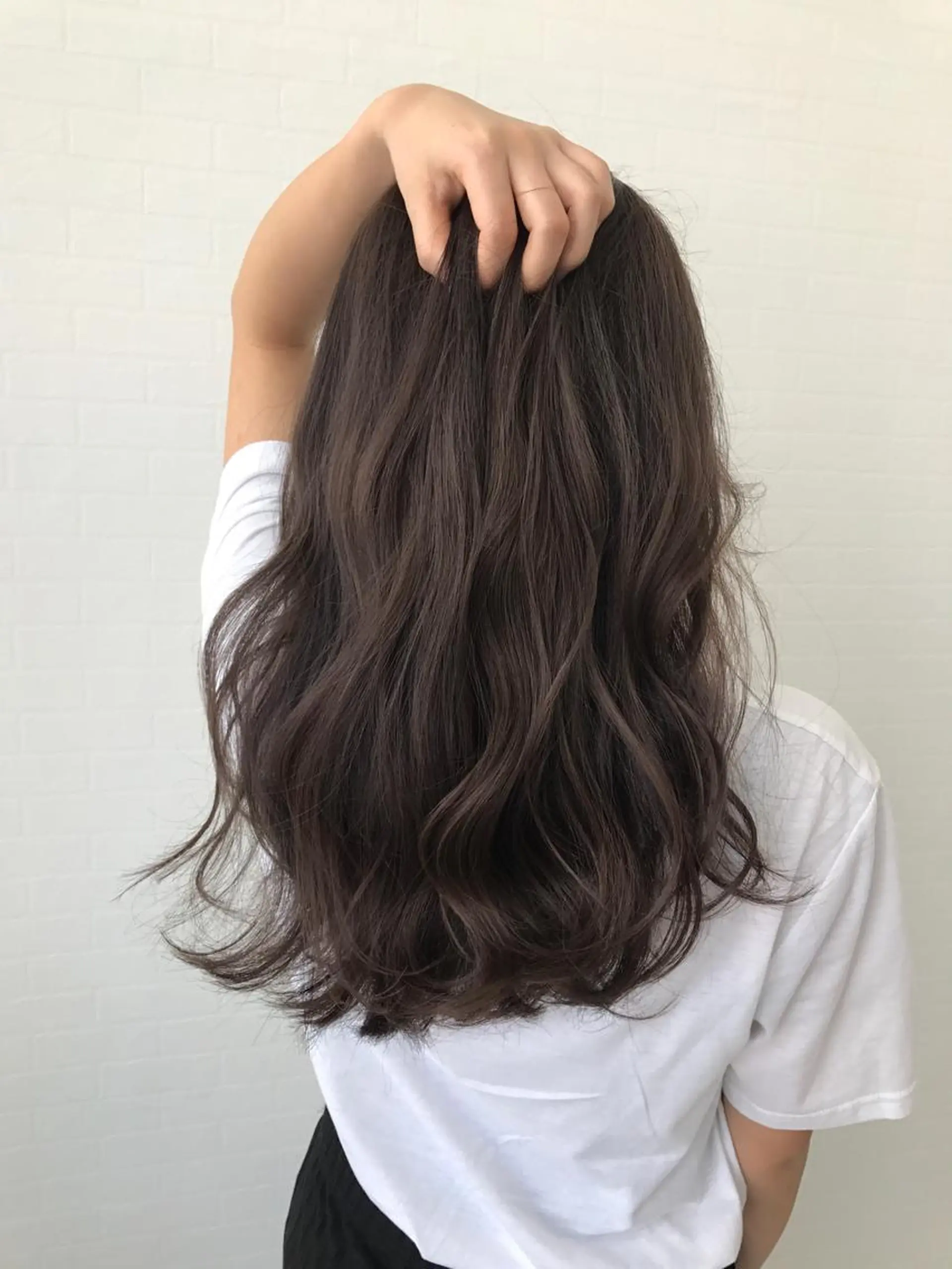 ミディアム カラー アッシュ ラベンダーカラー ラベンダーアッシュ LEDマツエク/ アイブロウ/石原の眉毛・アイブロウイメージ