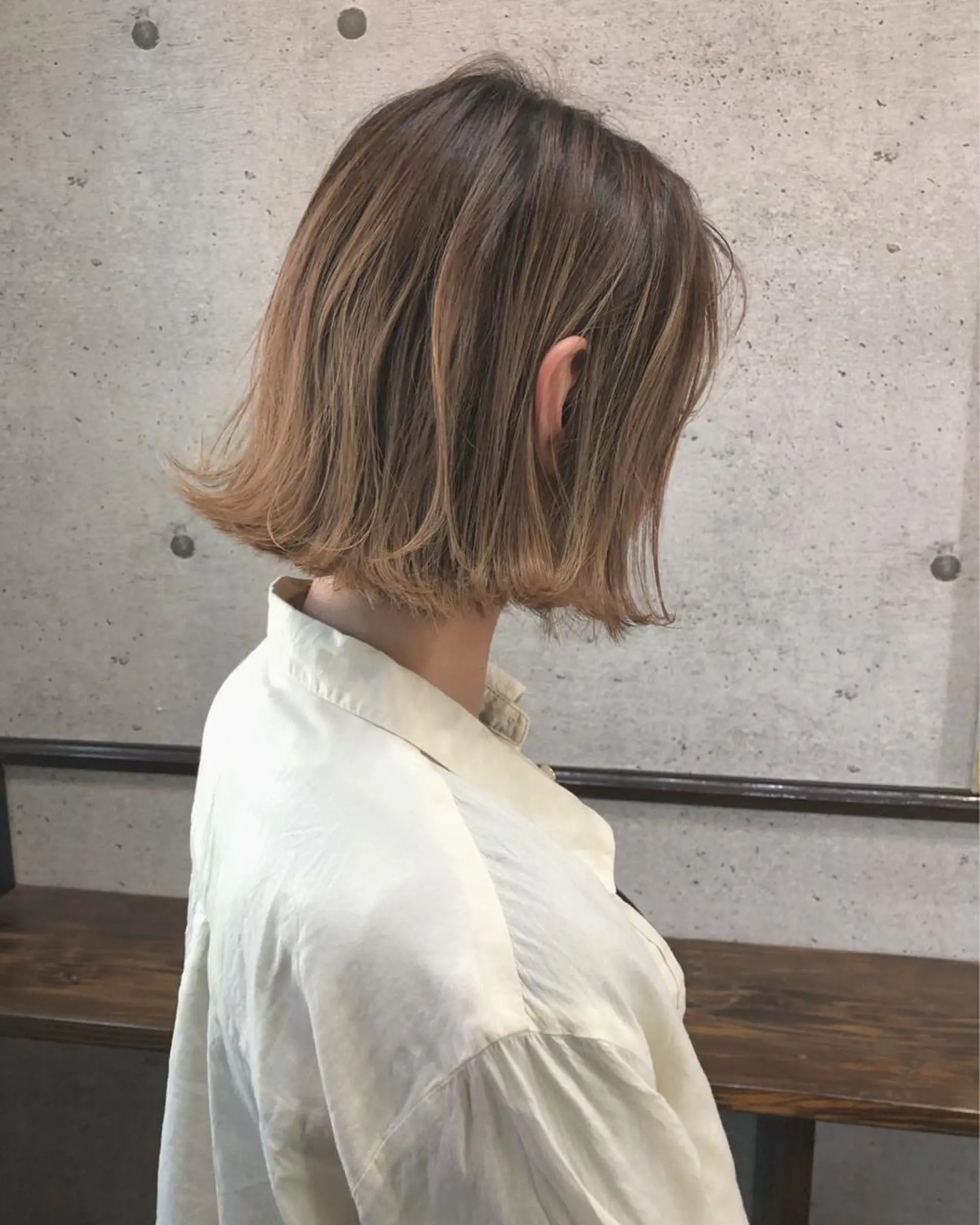 ショート カット 江原 彩華のヘアスタイル