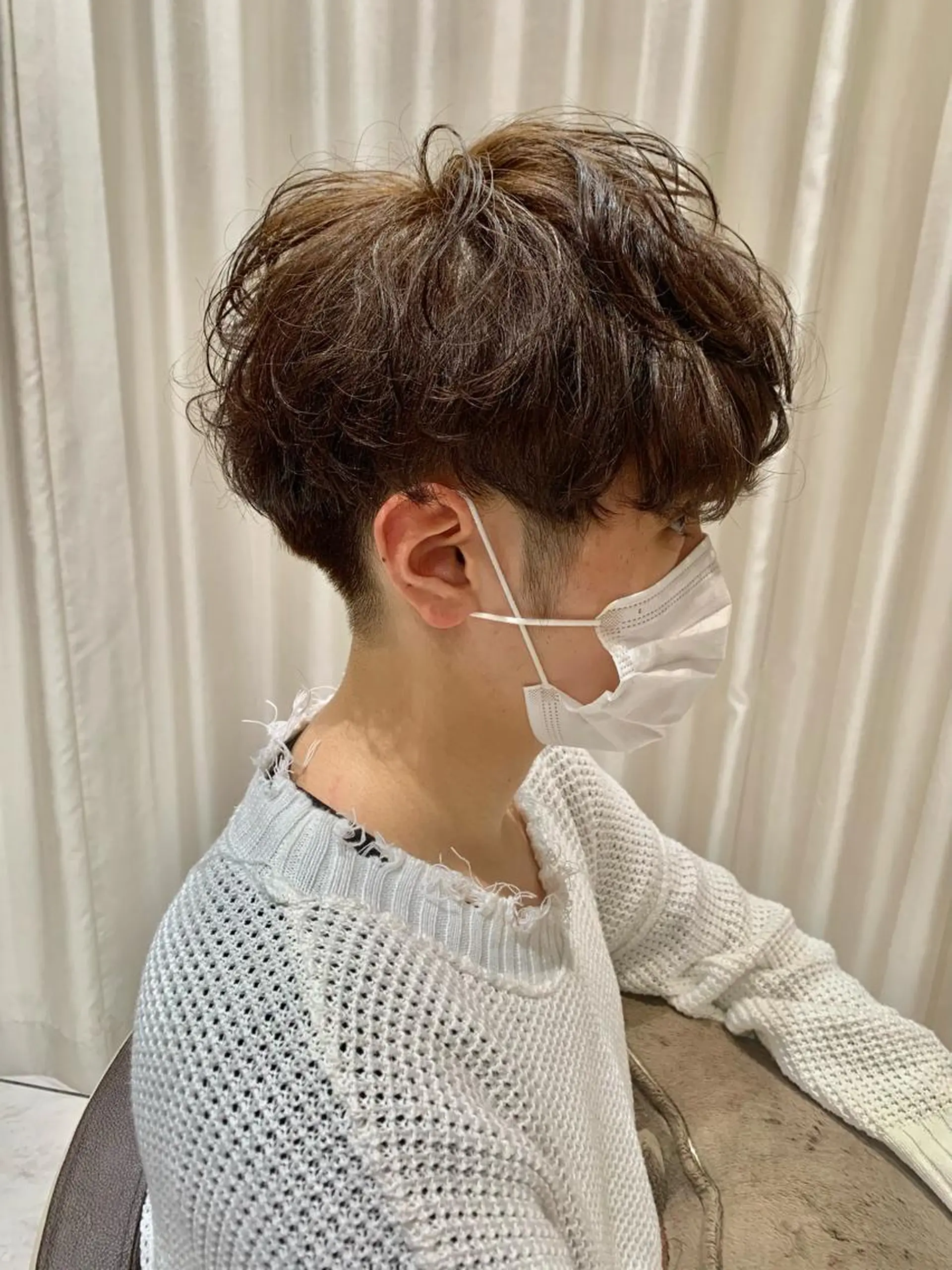 ショート カラー パーマ ヘアアレンジ メンズ キッズ ネイル マツエク・マツパ アイブロウ カット パーマ トリートメント 《褒められる》 透明感カラー/小嶋のヘアスタイル