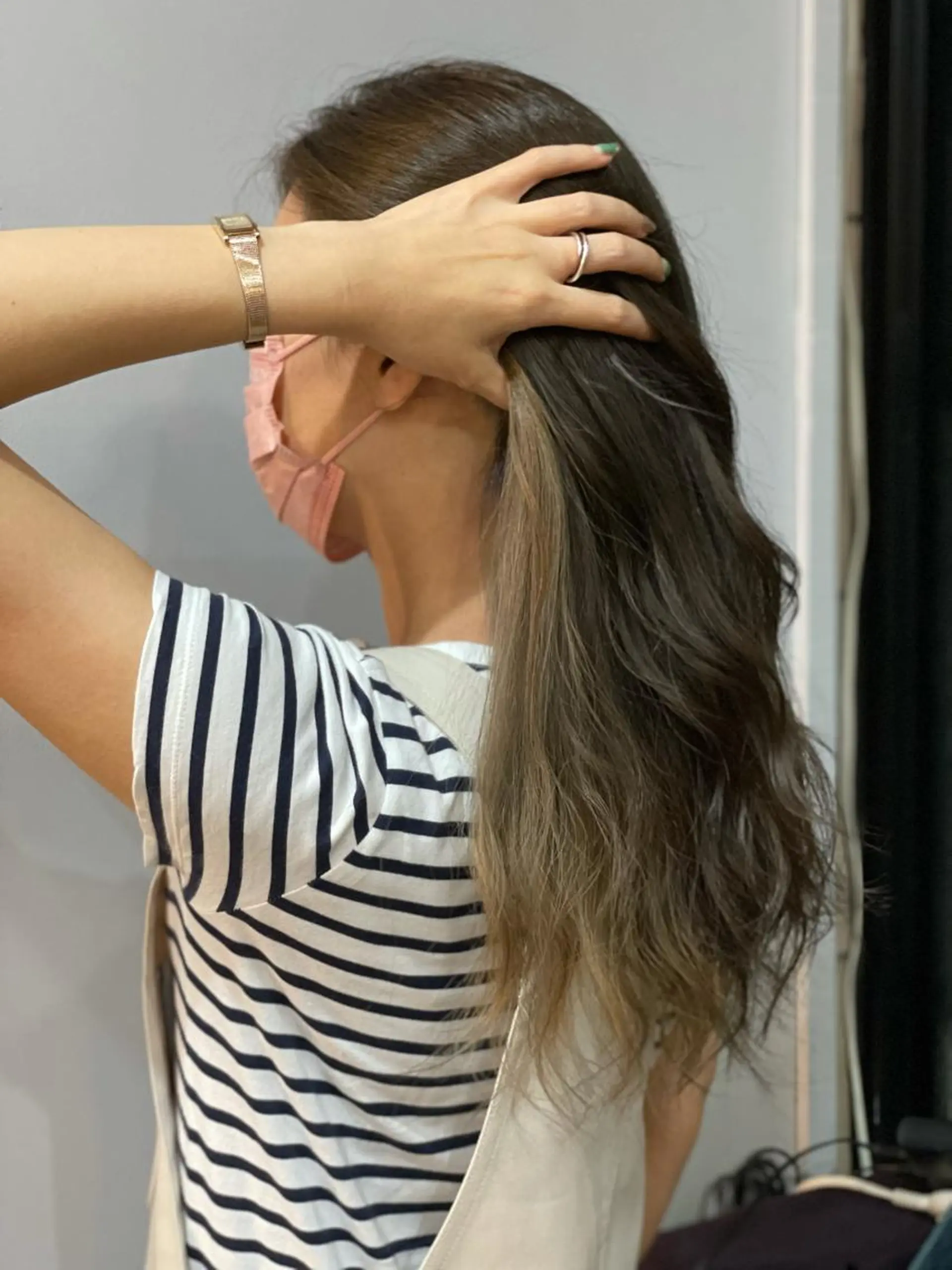 ロング ヘアカラー トリートメント SHIAN八王子 🇫🇷山本実穂のヘアスタイル