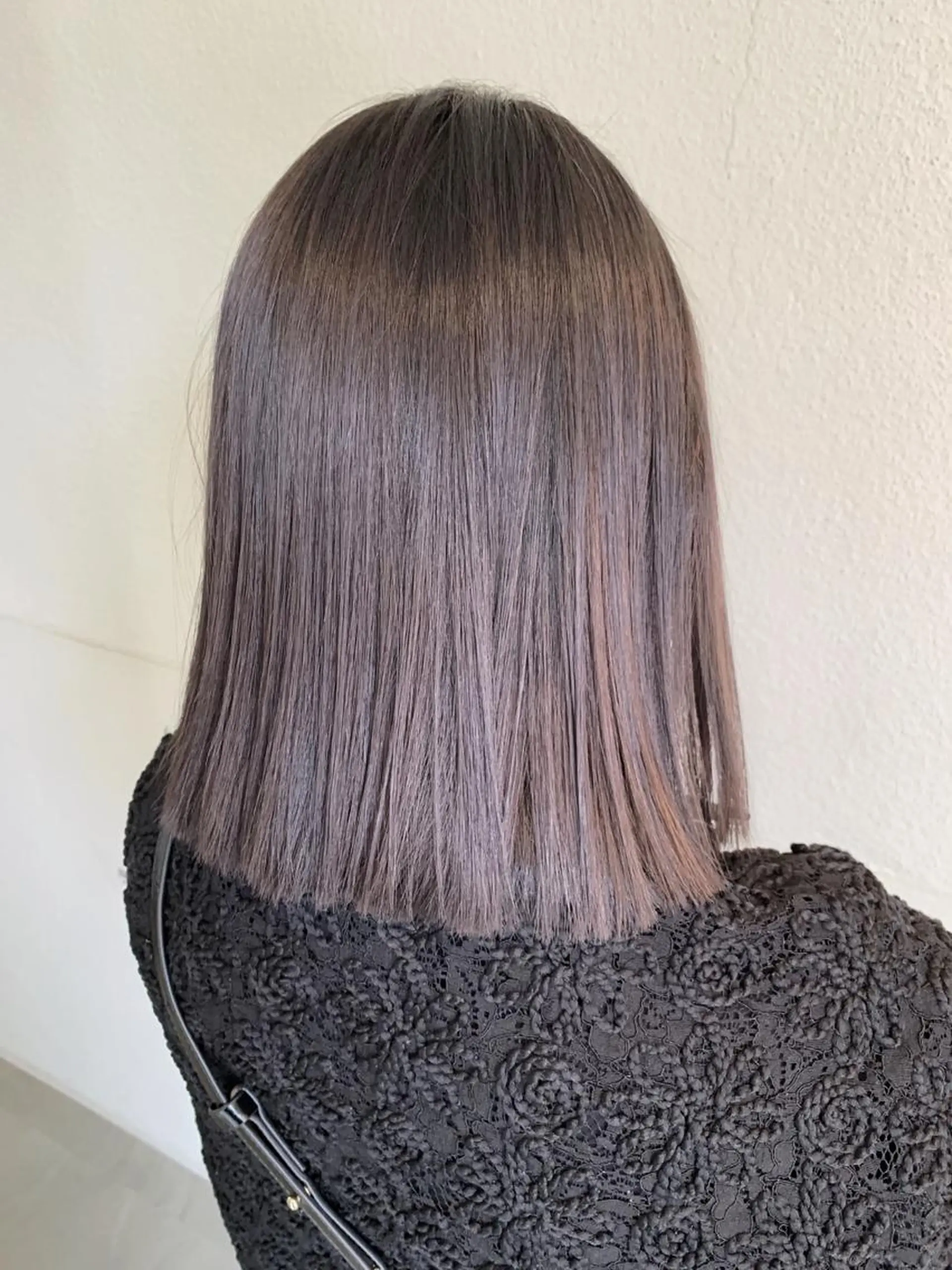 ミディアム カラー カット ヘアカラー トリートメント 船津武俊 フナツタケトシのヘアスタイル