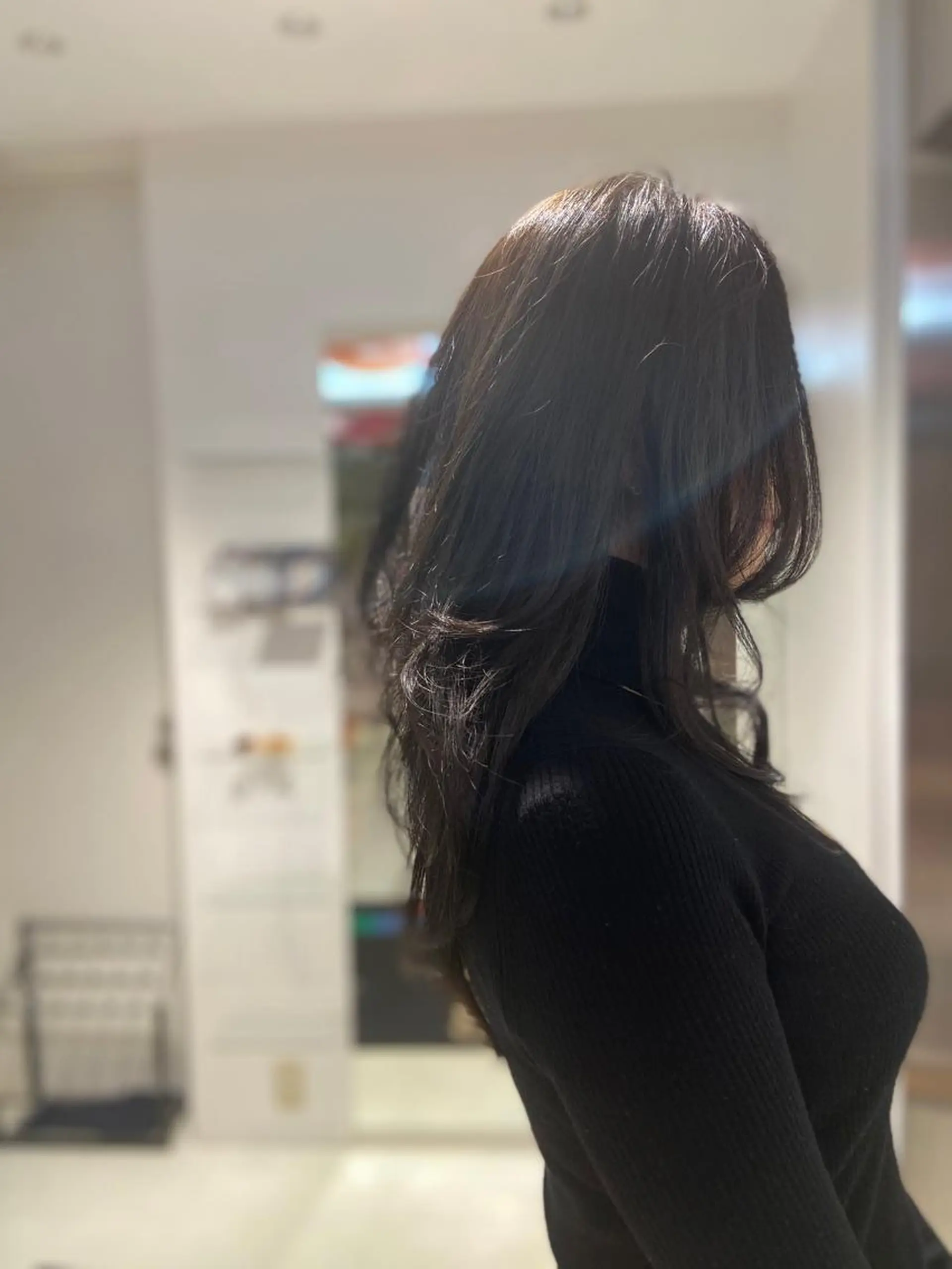 ロング カラー ダークグレー ダークグレージュ グレージュ ロング eddie所属・高岡 秀和のその他イメージ