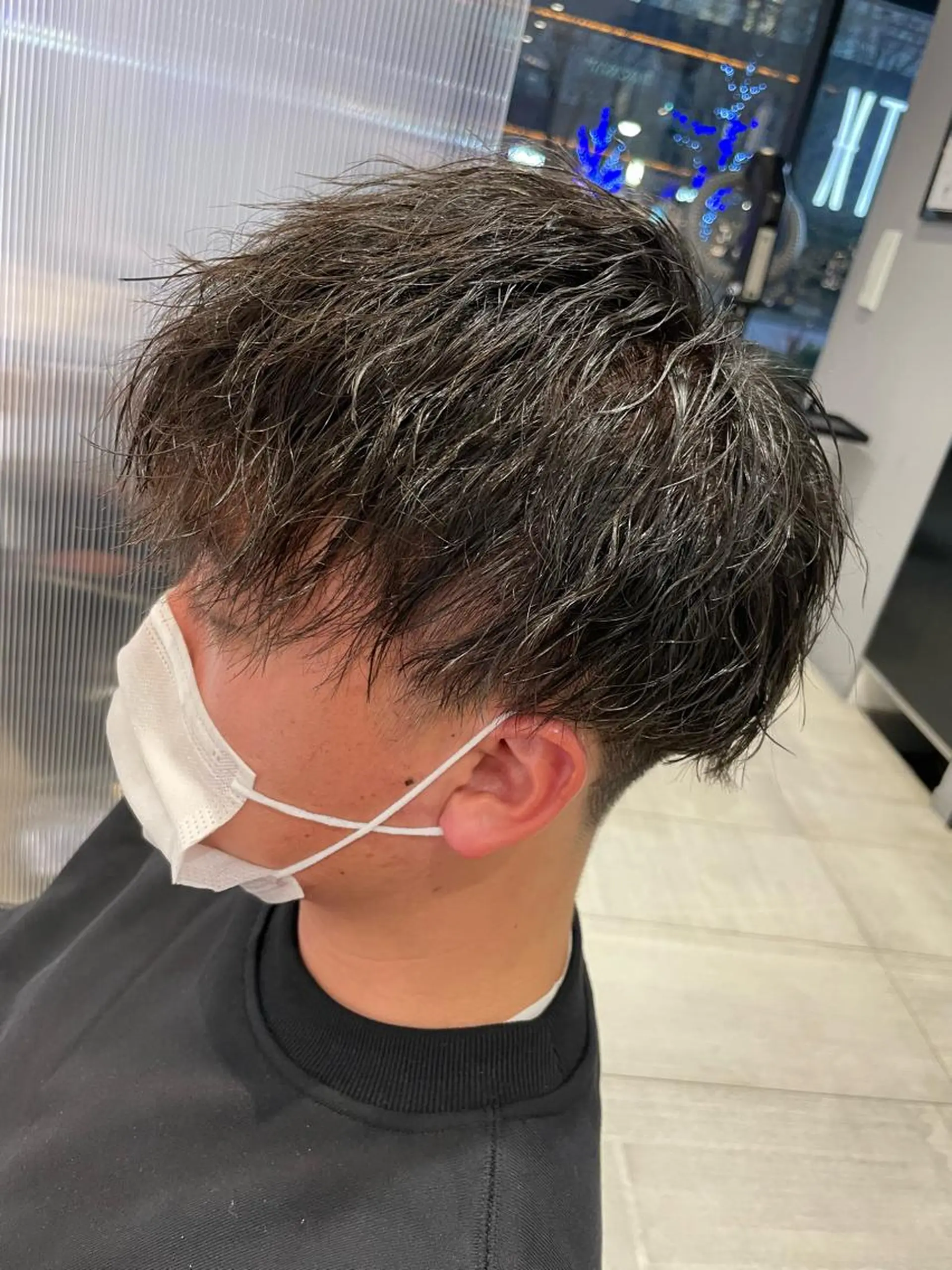 パーマ メンズ メンズパーマ メンズツイストパーマ ツイストパーマ アースセンター南所属・大引 優のヘアスタイル