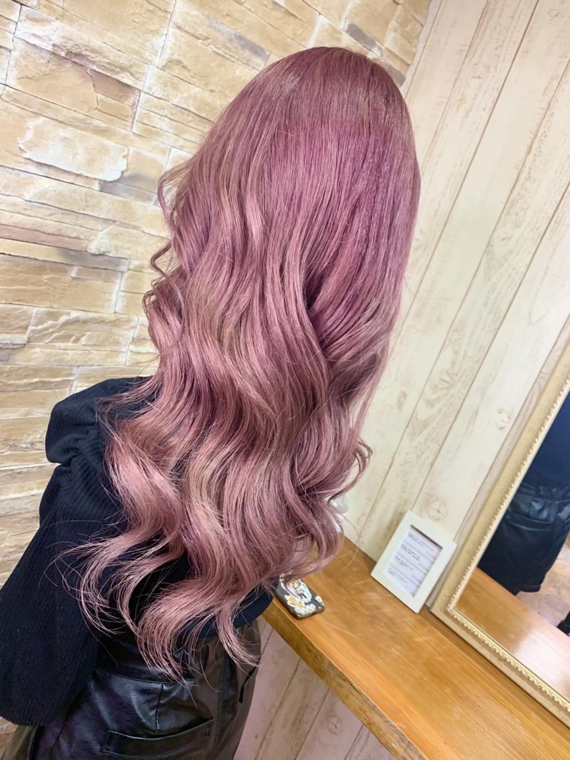 ロング カラー ヘアカラー トリートメント kr2s アメ村のヘアスタイル