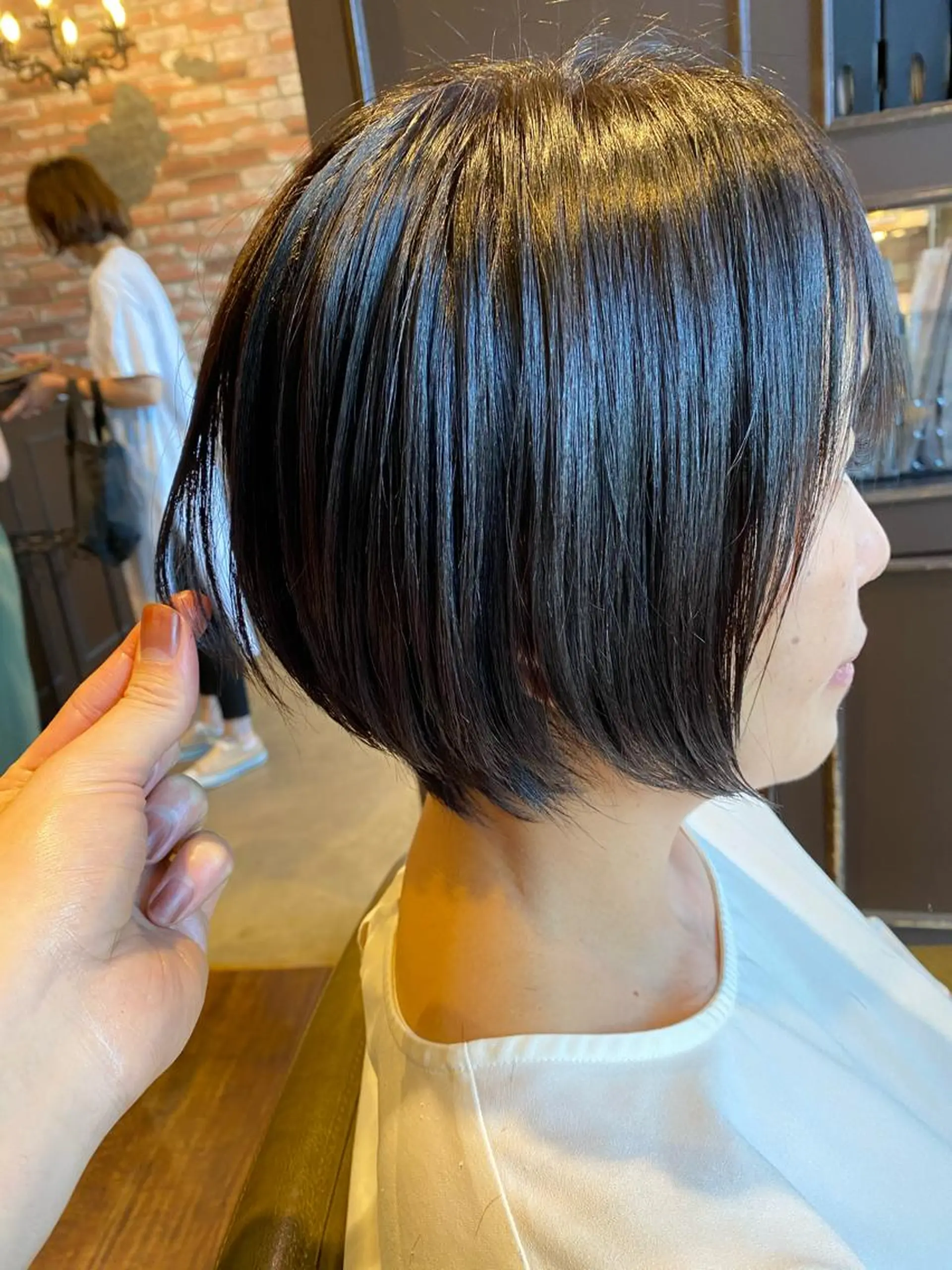 ショート カット 縮毛矯正 FELIZA所属・似合わせの達人🔥 石川就平のヘアスタイル
