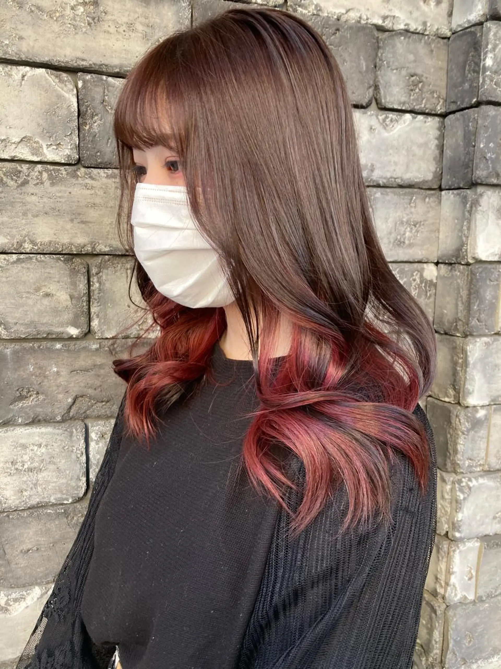 ロング カラー カット ヘアカラー トリートメント ✂️似合わせの魔術師 石田一樹✂️のヘアスタイル