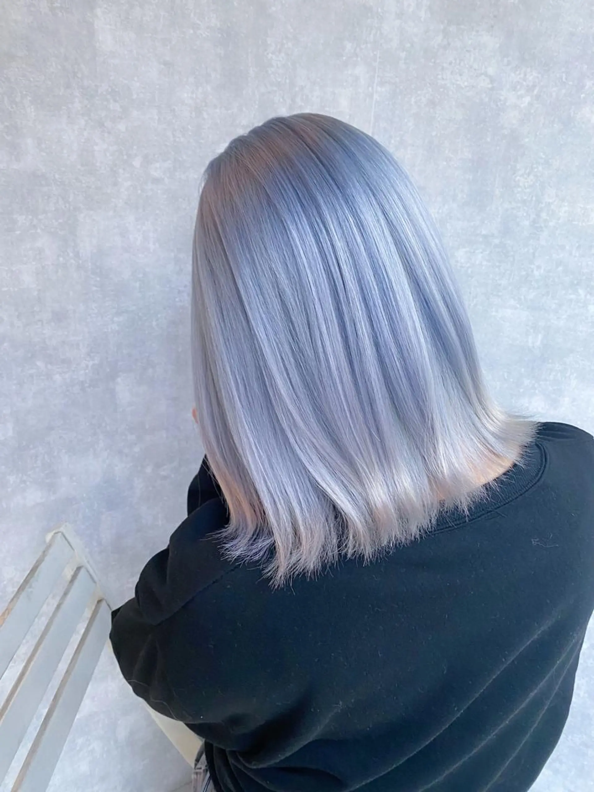 ミディアム カラー アディクシーカラー ブリーチ ケアブリーチ ダブルカラー 韓国風ヘア カット ヘアカラー トリートメント 入江 允のヘアスタイル