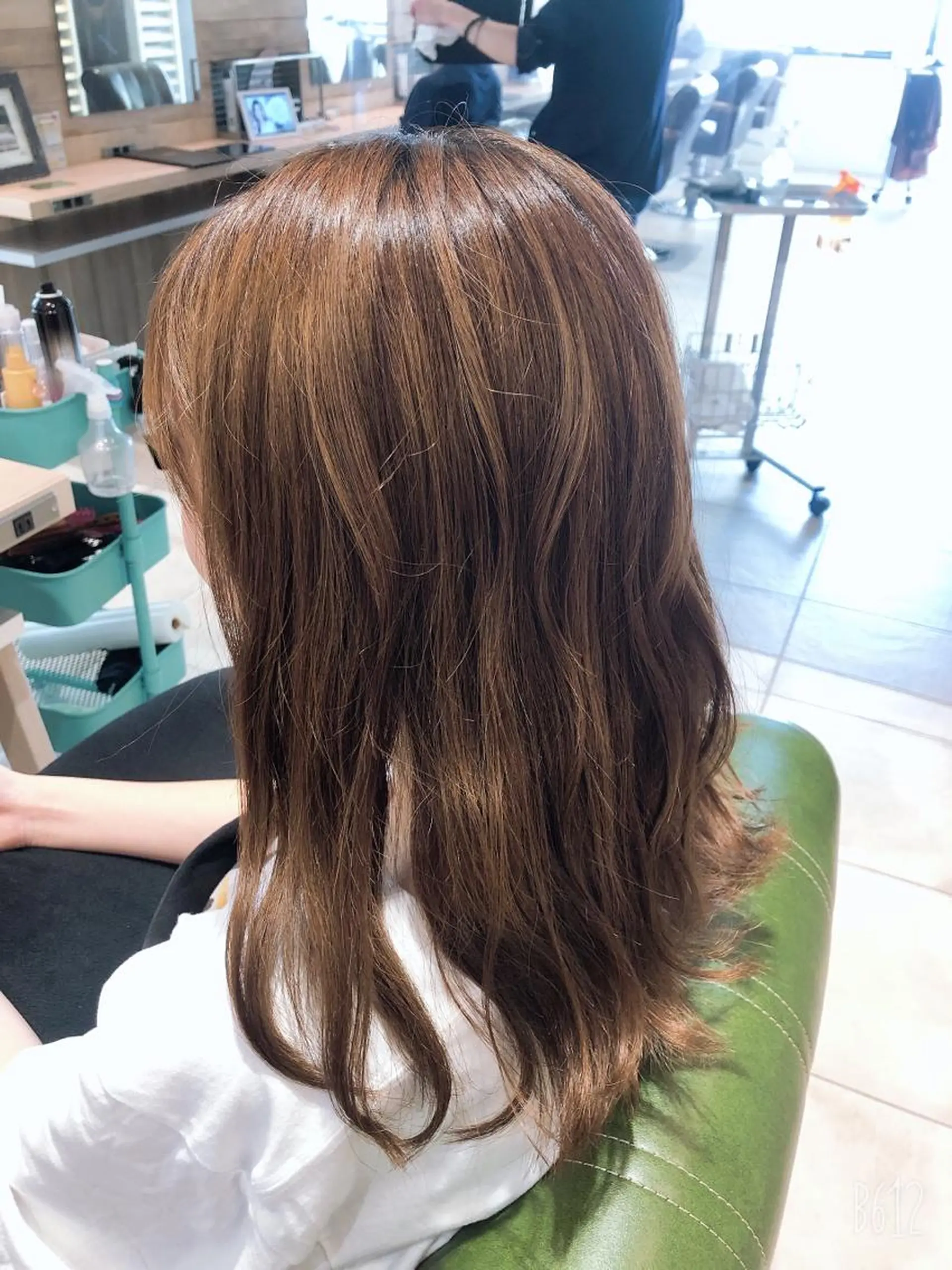 セミロング カラー EARTH志木/佐藤 氷河のヘアスタイル