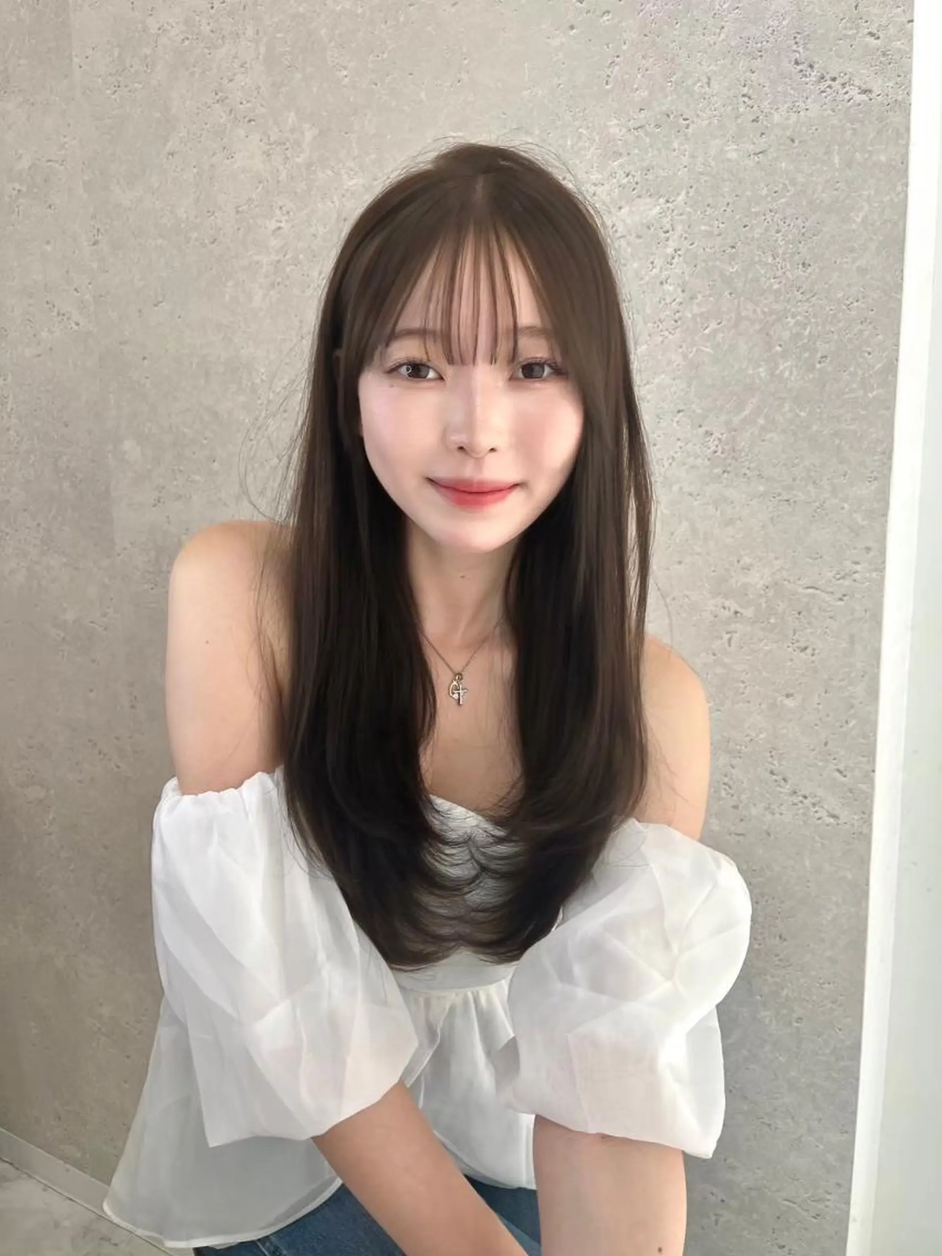 カラー 透明感❄️トレンド/ グレージュ🫧横浜のヘアスタイル