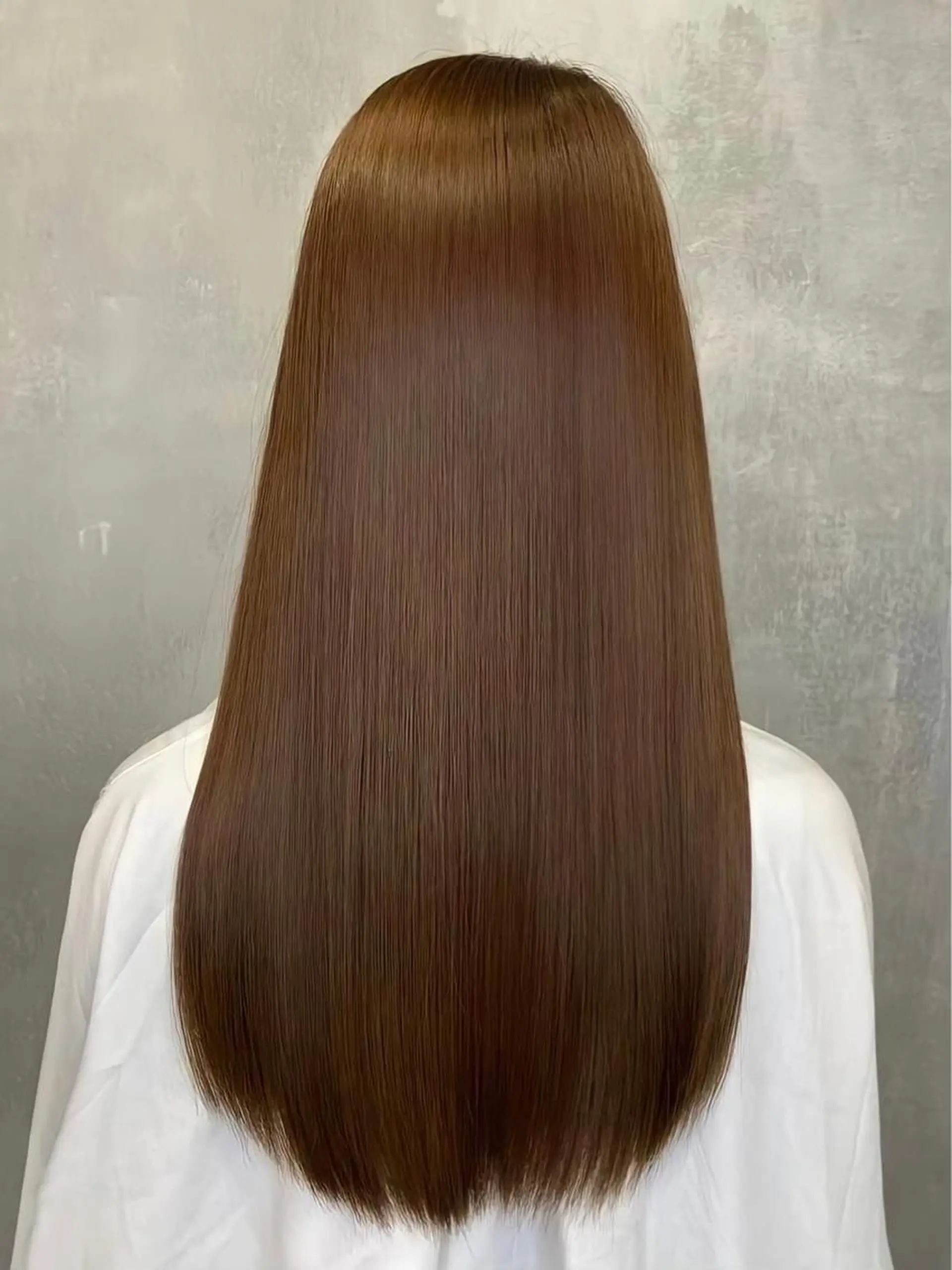 ロング 髪質改善 韓国風ヘア トリートメント ツバサ 髪質改善のヘアスタイル