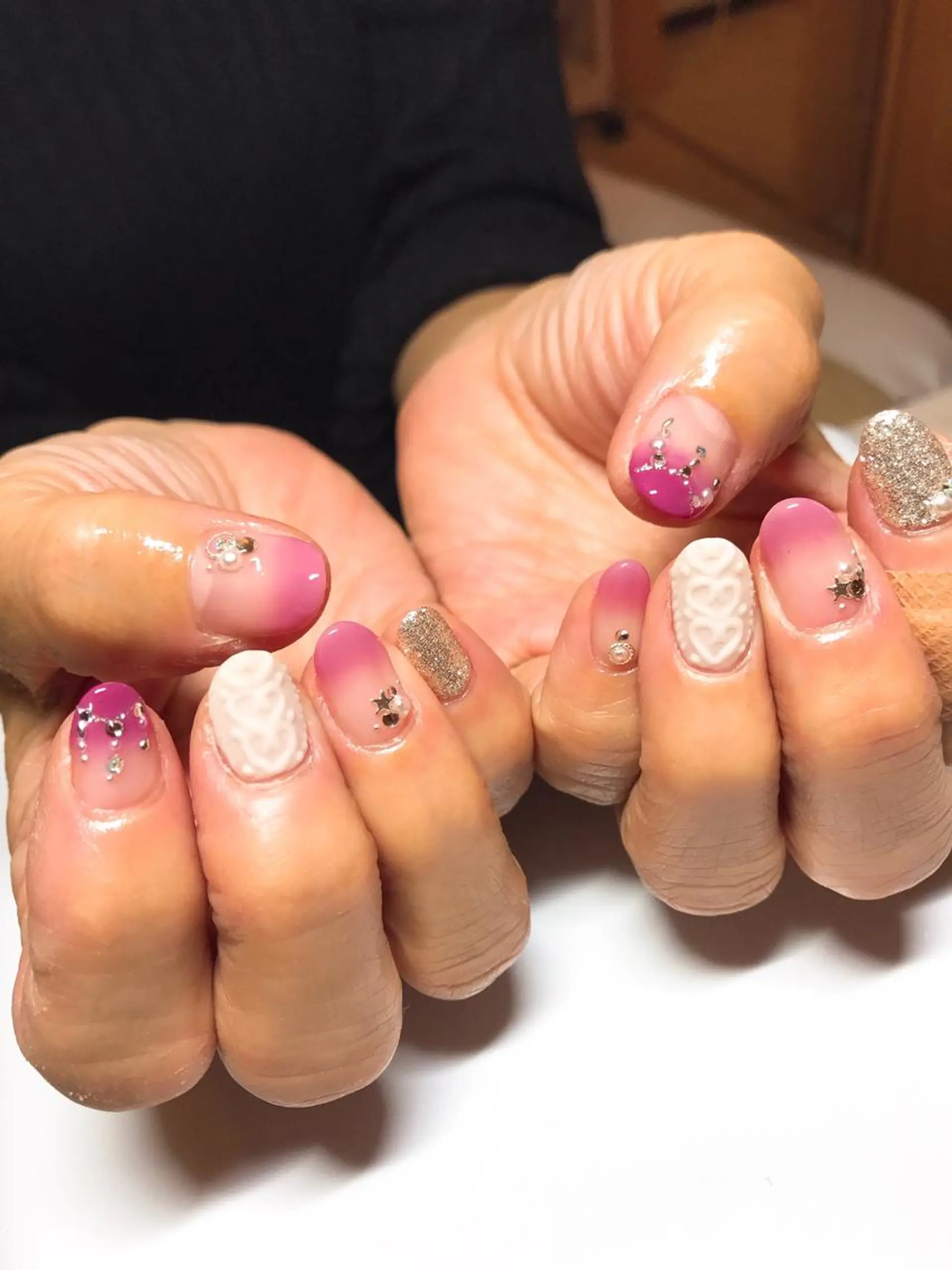 ネイル ハンドネイル 木槿所属・吉冨 光恵のネイルデザイン