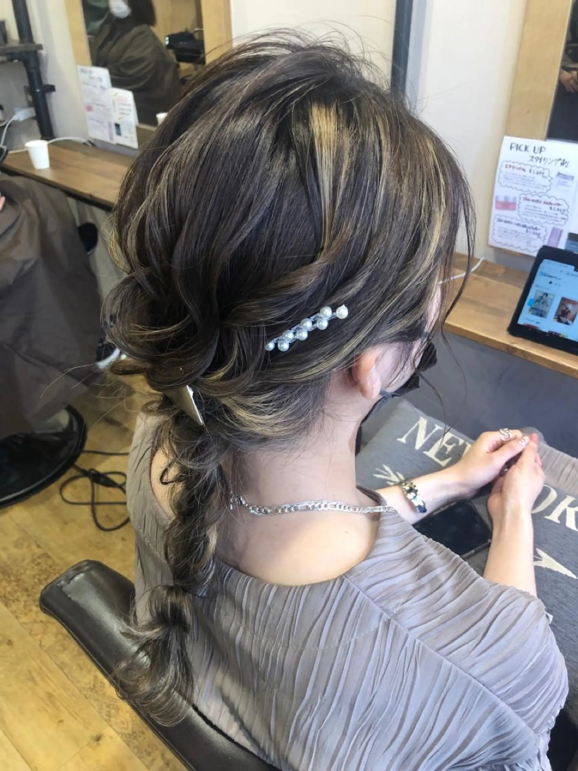 ヘアアレンジ ヘアセット 髪質改善LINKTH久喜所属・【髪質改善】関根 拓斗のヘアスタイル