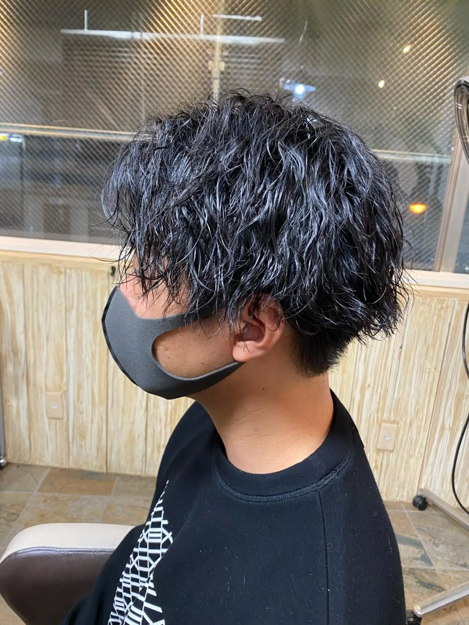ショート パーマ メンズ カット パーマ 🌞メンズパーマ ONOE💈のヘアスタイル