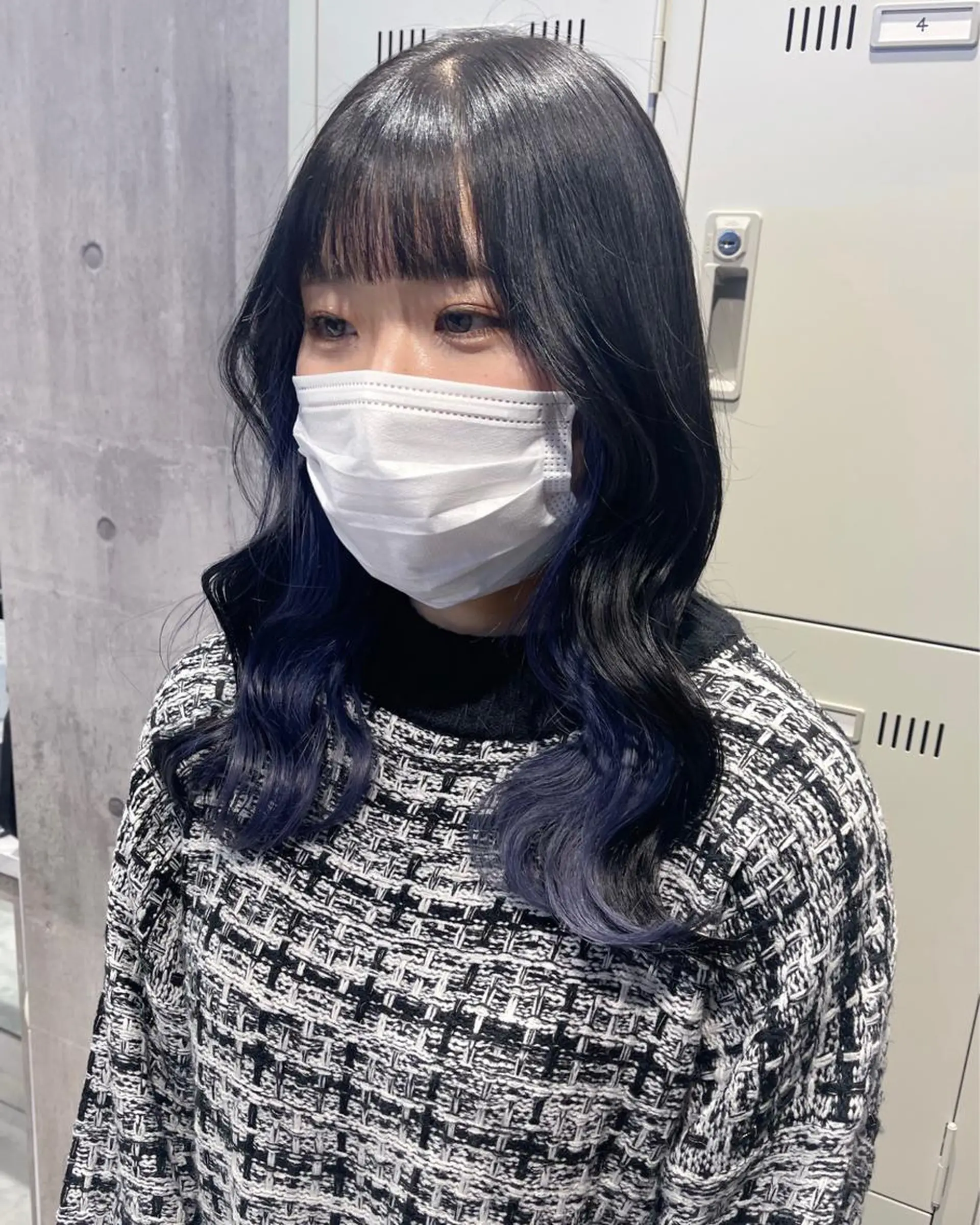 ミディアム カラー パーマ ヘアアレンジ メンズ キッズ ネイル マツエク・マツパ アイブロウ 🎀韓国スタイル YURINA🎀のヘアスタイル