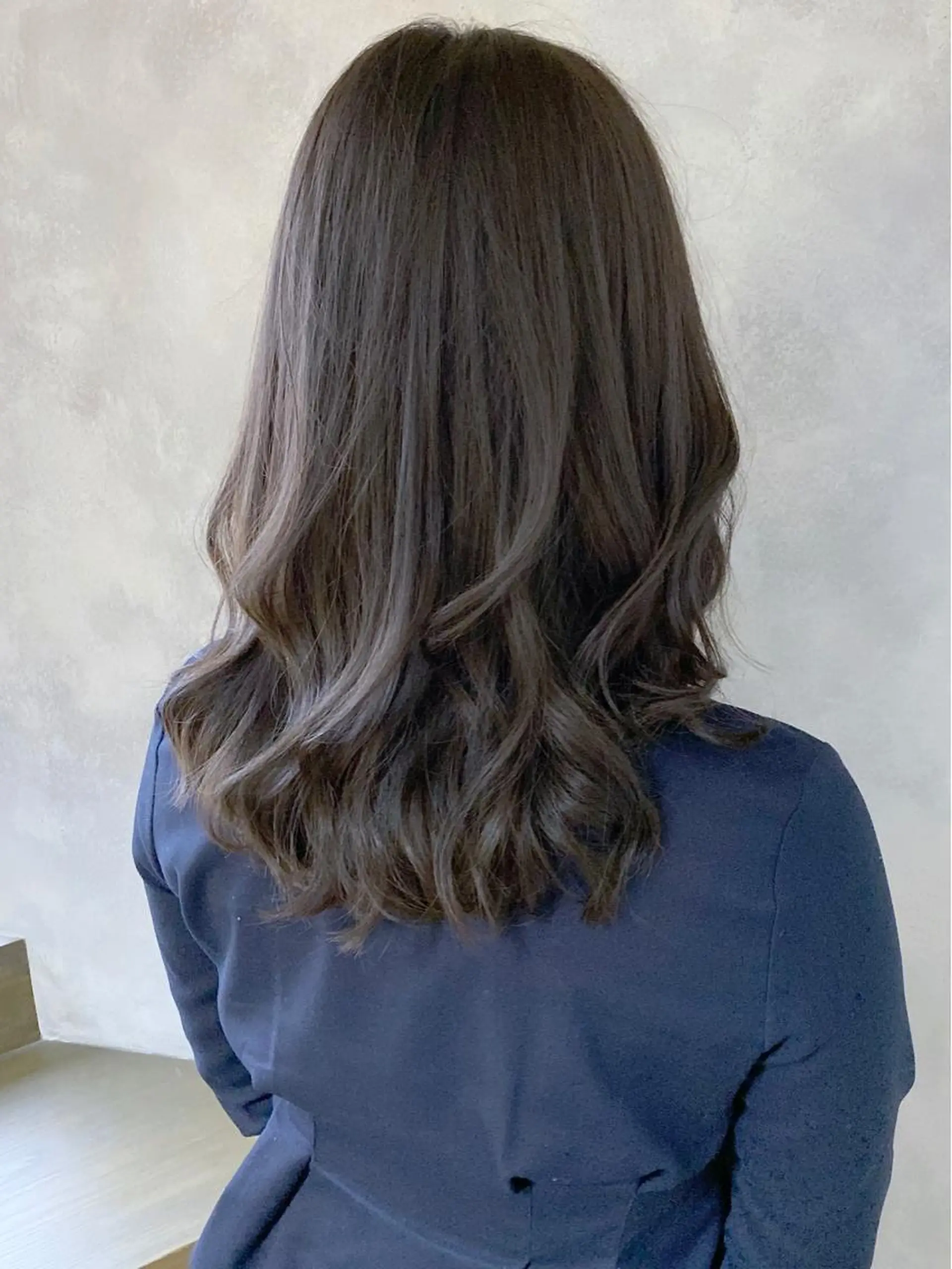セミロング カラー カット ヘアカラー トリートメント 髪質改善くすみカラー 🍀/石川大輔のヘアスタイル