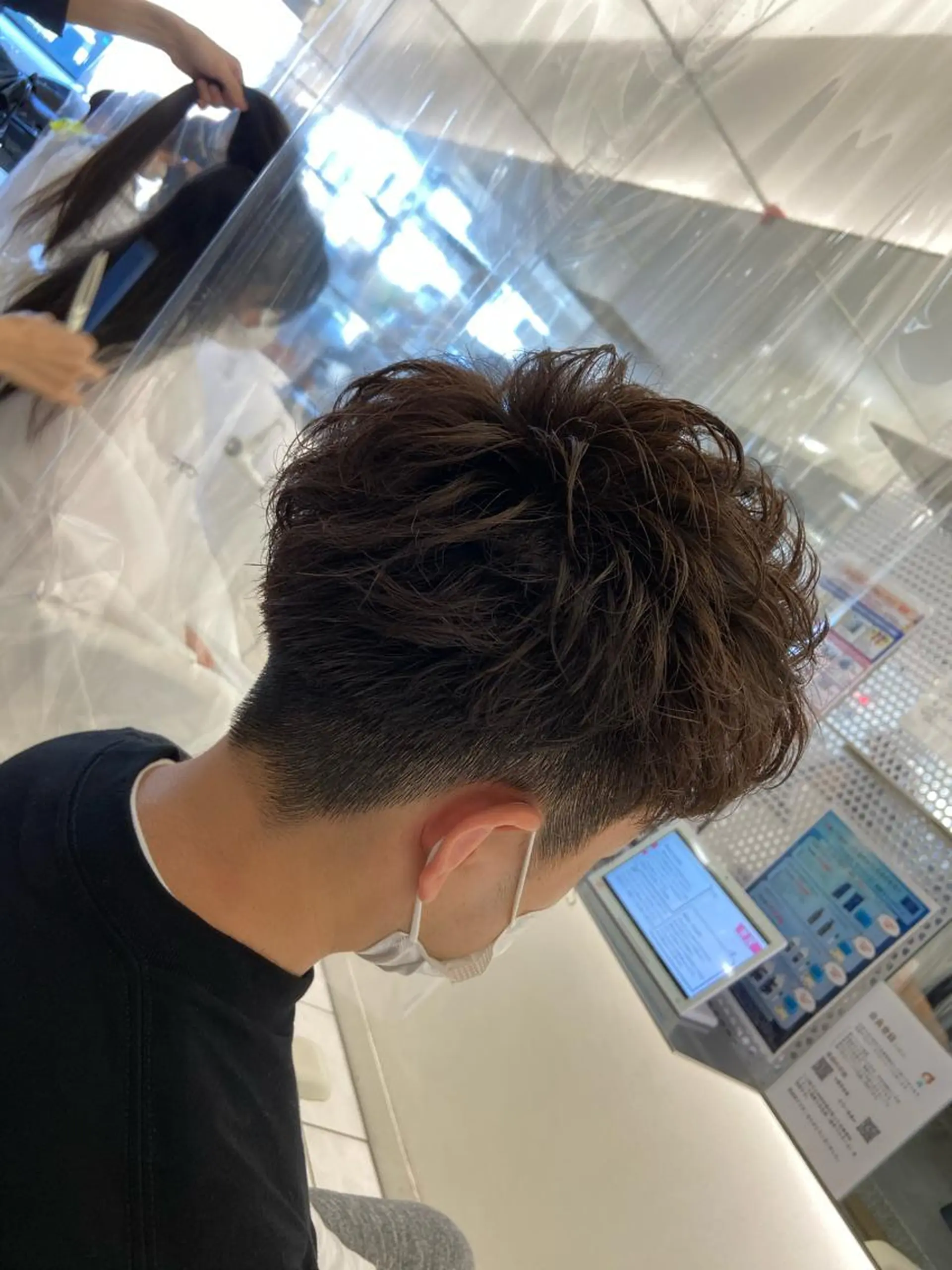 パーマ メンズ カット パーマ トリートメント 髪質改善美容室bokuno町田店所属・メンズ＆髪質改善縮毛 矯正【平山🔥拓哉】のヘアスタイル