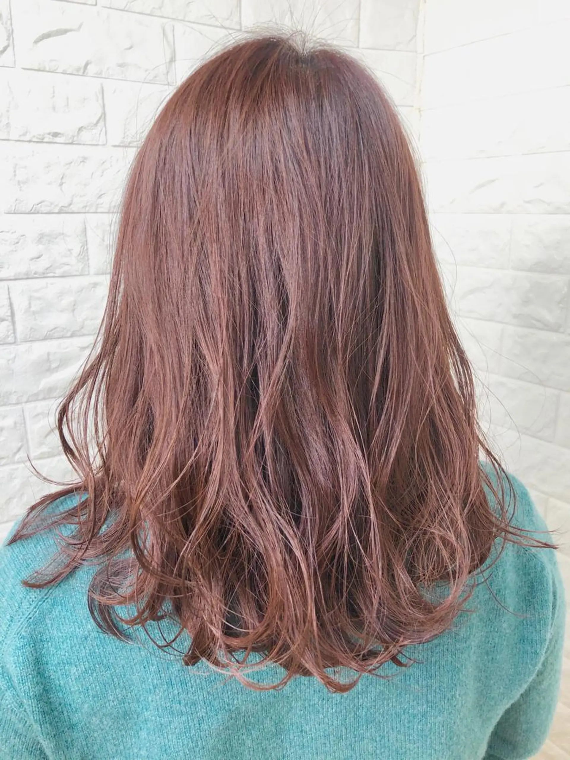 セミロング カラー ピンクカラー バイオレットカラー メンズパーマ/ スパイキー/神田正紀のヘアスタイル