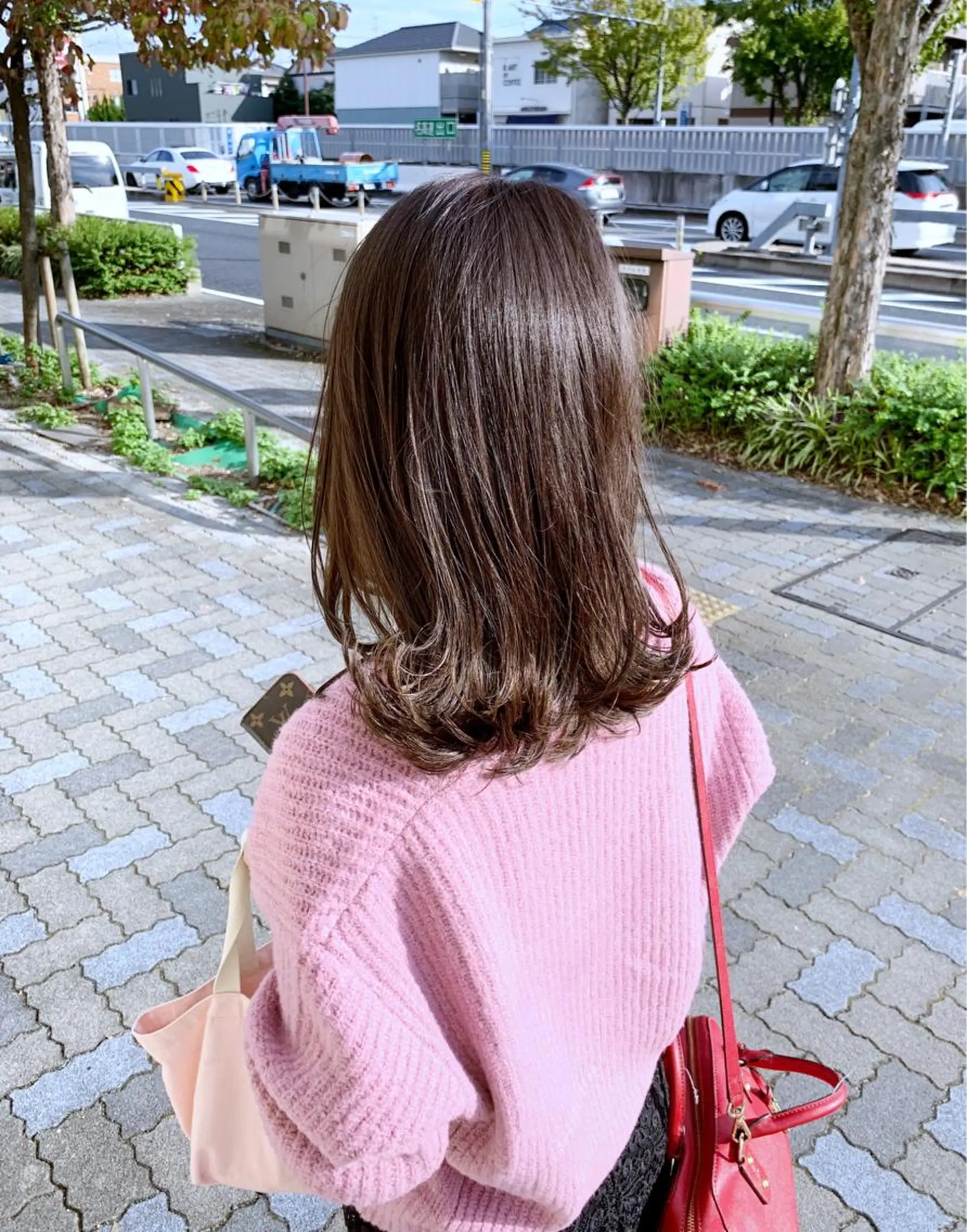 ミディアム カラー SALOWIN名古屋本山店所属・🍀ナガヤマ ヒデアキ🍀のヘアスタイル