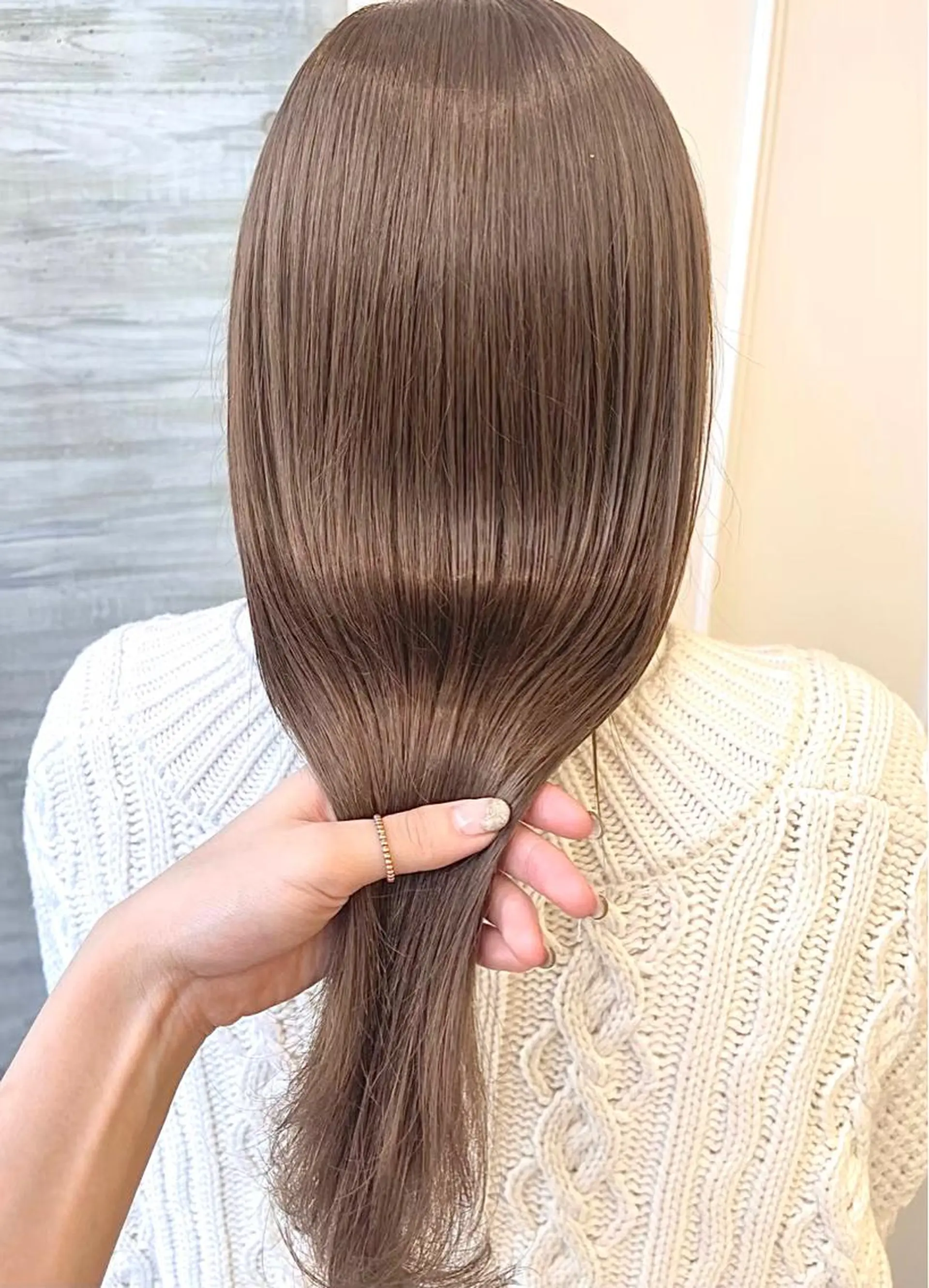 ロング カラー ParveMix 佐々木梨紗🤍のヘアスタイル