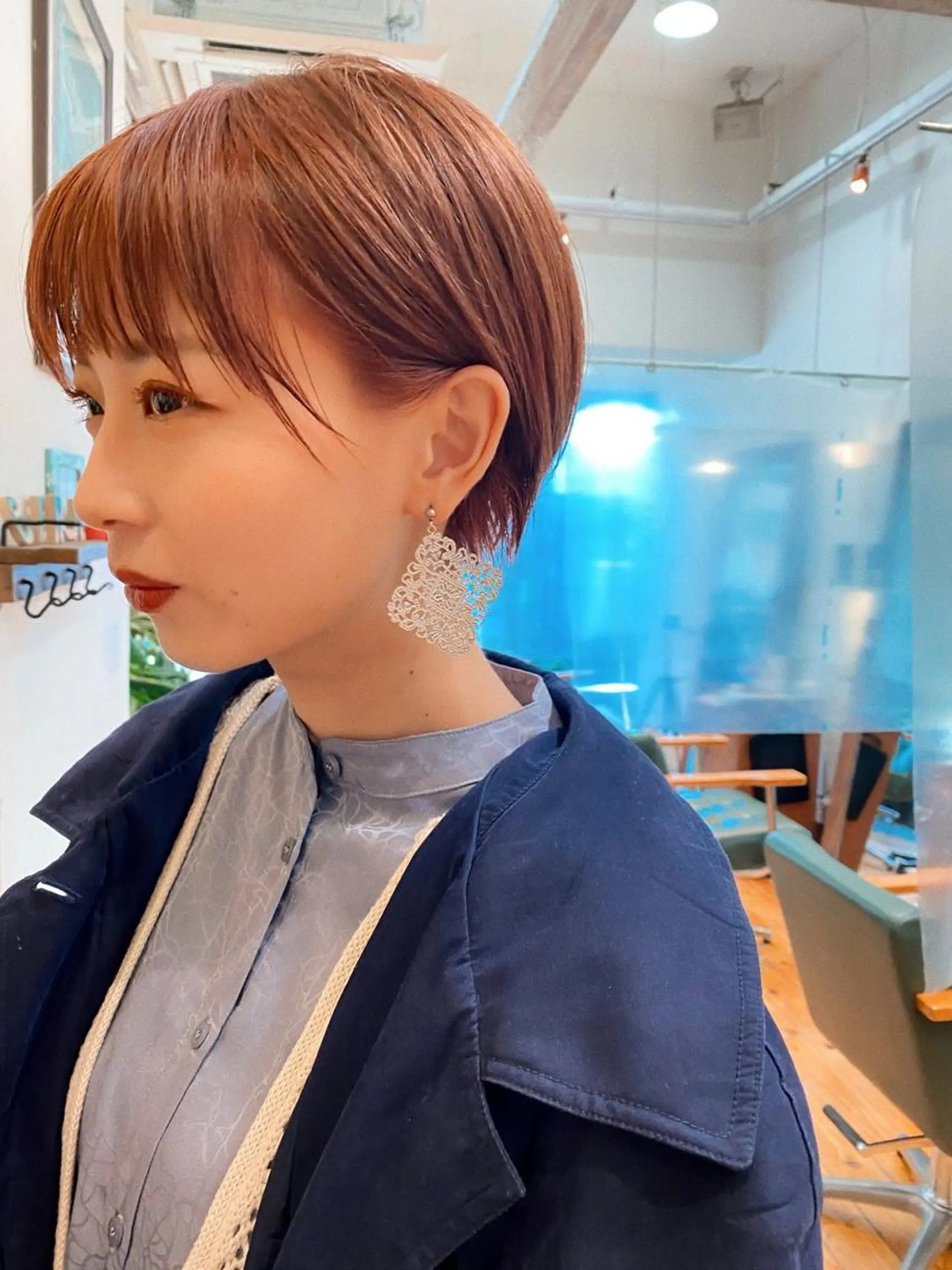 ショート カラー カット特化柏駅 徒歩3分LOUのヘアスタイル